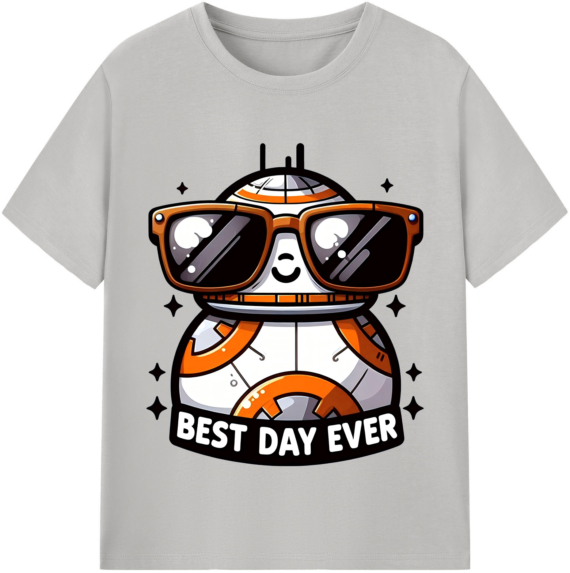 （画像用） スター・ウォーズ Star Wars レディースカジュアルプリントTシャツ（綿100％）