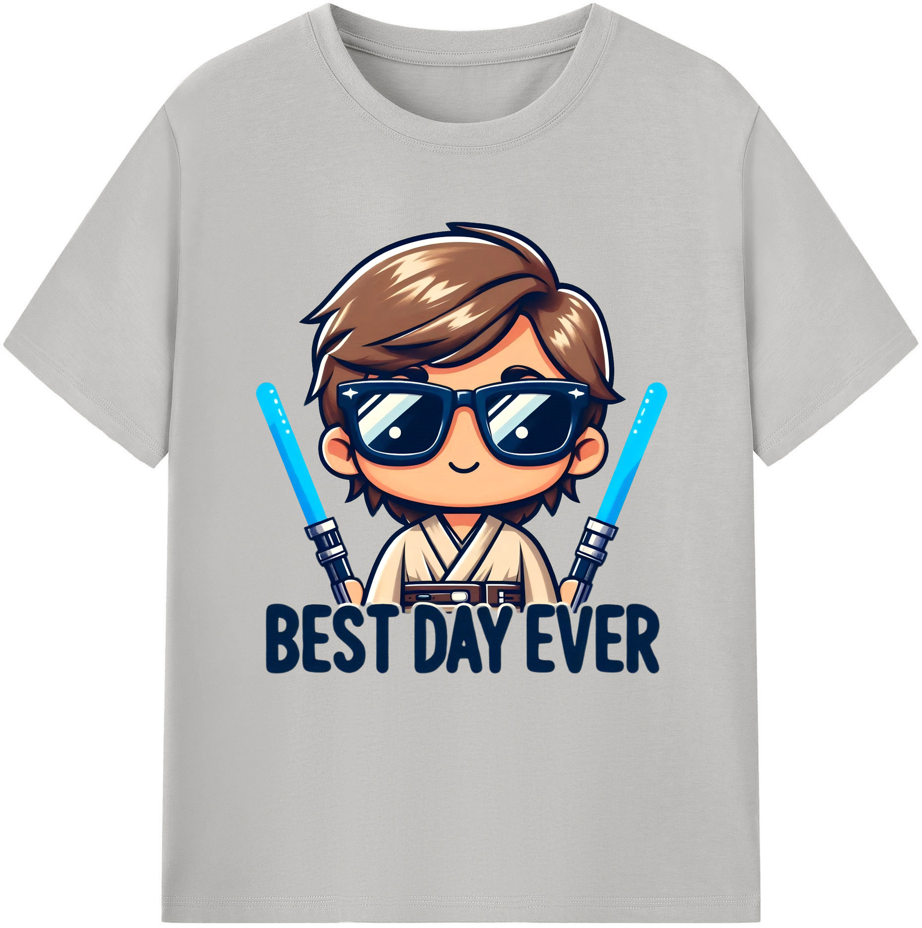 （画像用） スター・ウォーズ Star Wars レディースカジュアルプリントTシャツ（綿100％）