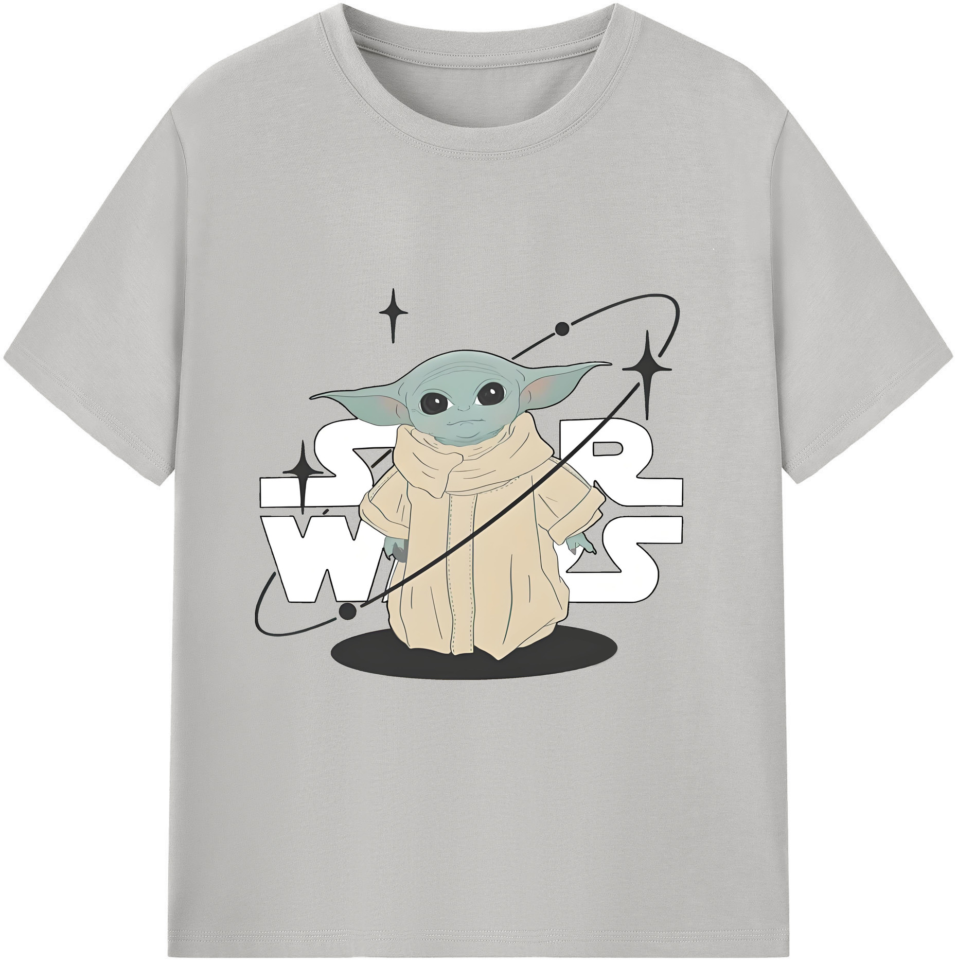 （画像用） スター・ウォーズ Star Wars レディースカジュアルプリントTシャツ（綿100％）