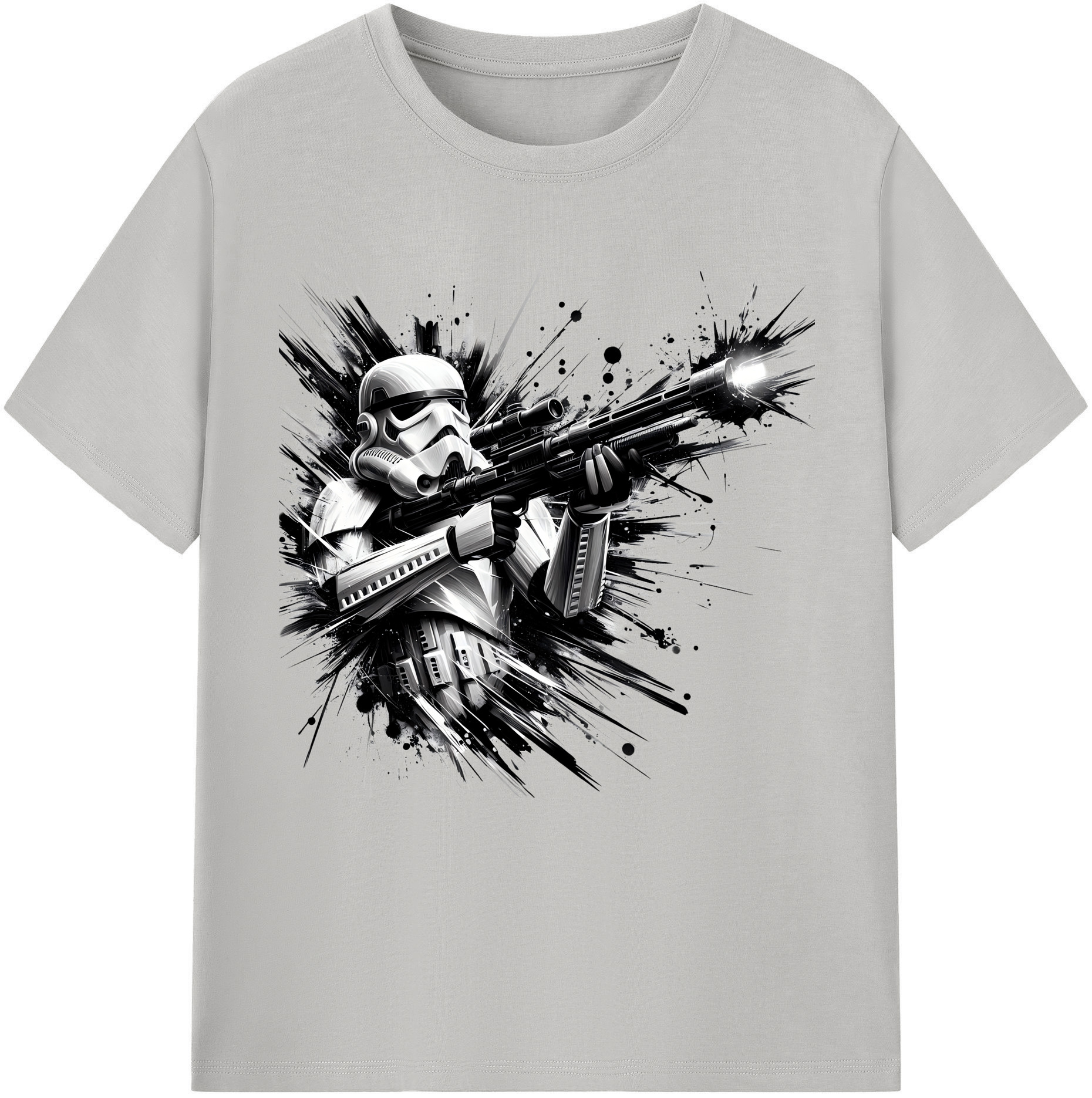 （画像用） スター・ウォーズ Star Wars レディースカジュアルプリントTシャツ（綿100％）