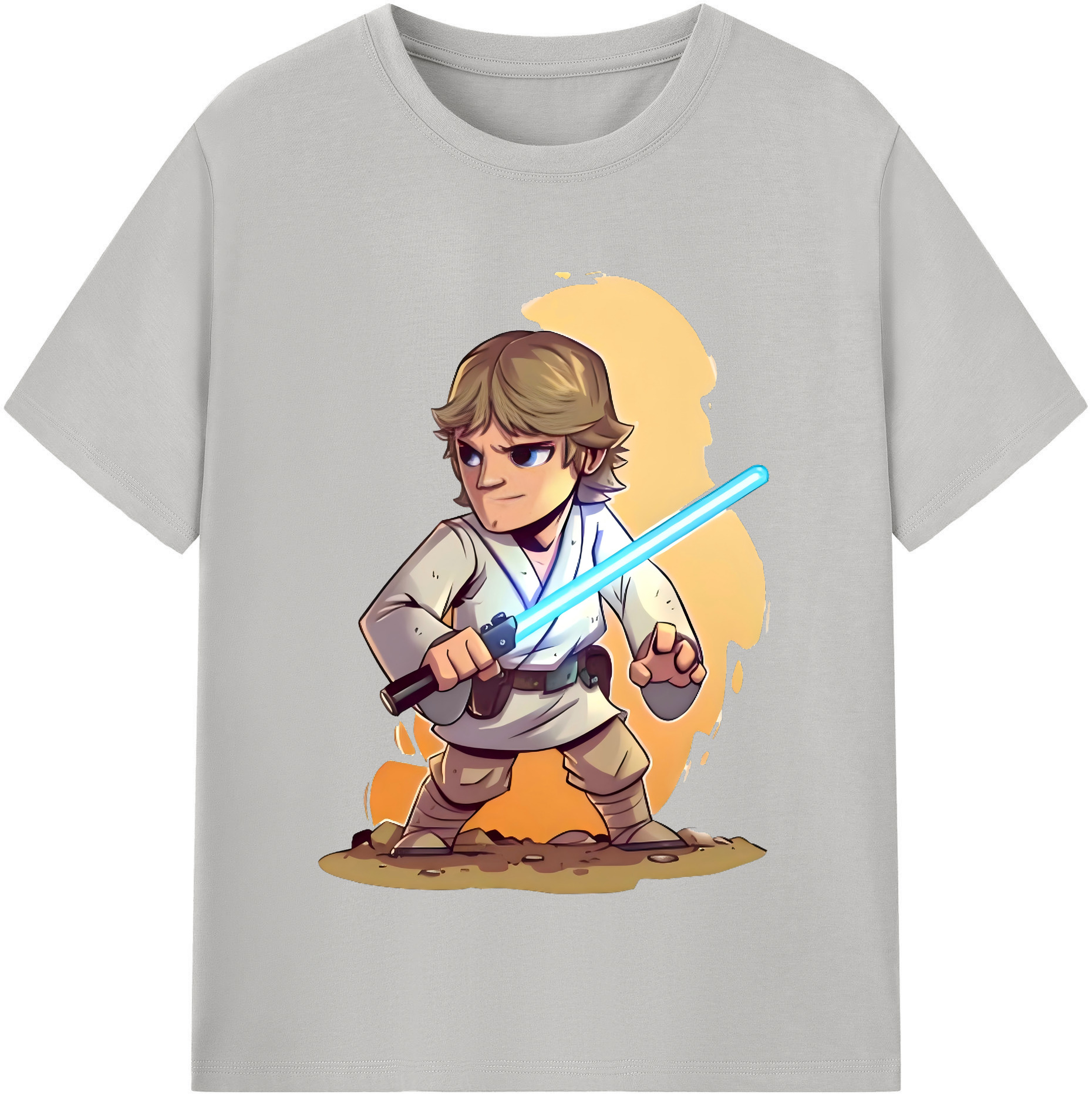 （画像用） スター・ウォーズ Star Wars レディースカジュアルプリントTシャツ（綿100％）
