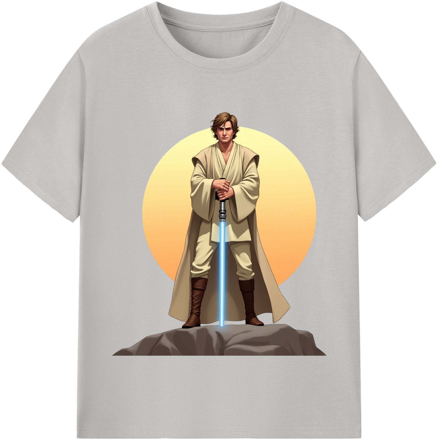 （画像用） スター・ウォーズ Star Wars レディースカジュアルプリントTシャツ（綿100％）