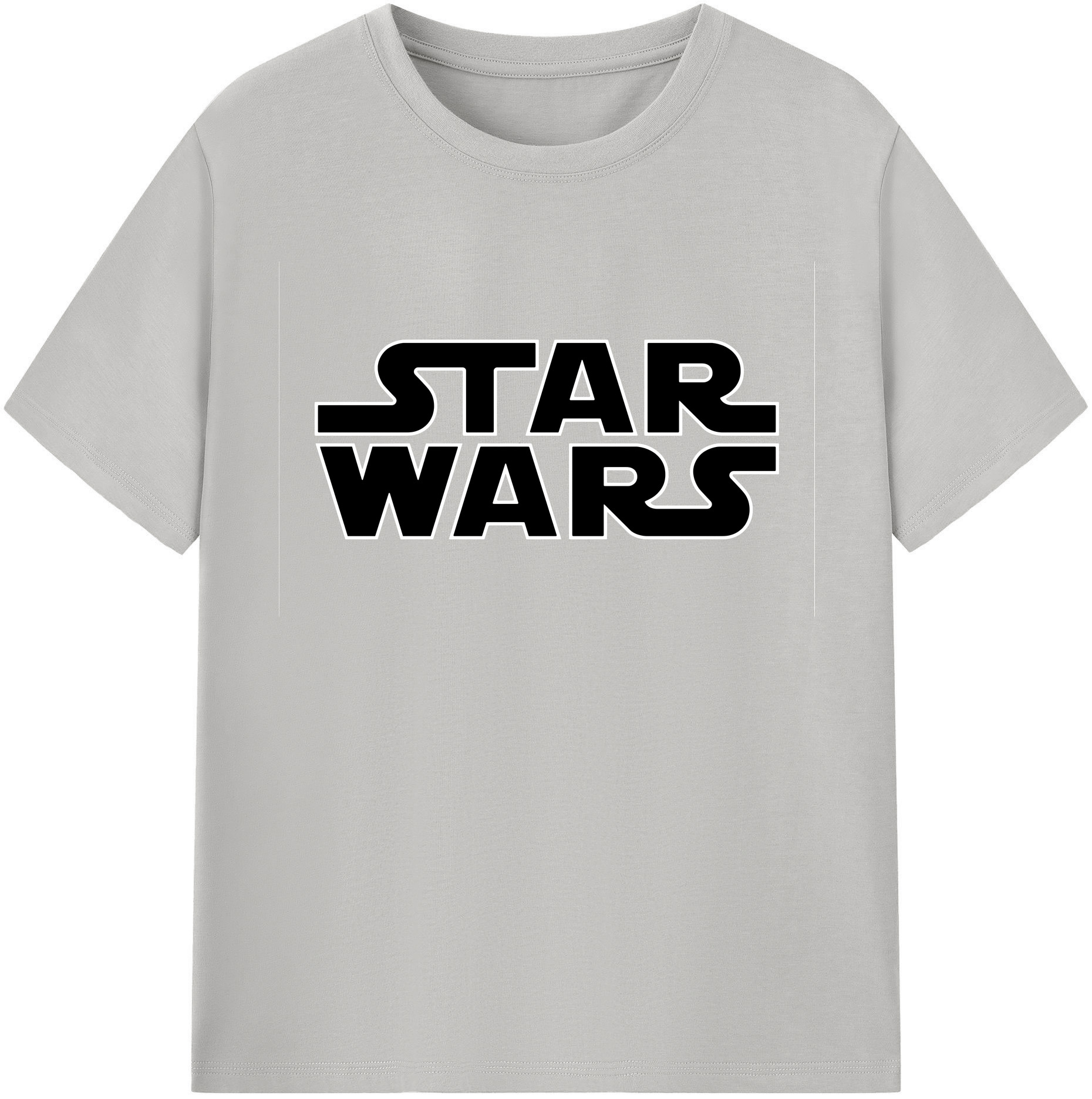 （画像用） スター・ウォーズ Star Wars レディースカジュアルプリントTシャツ（綿100％）