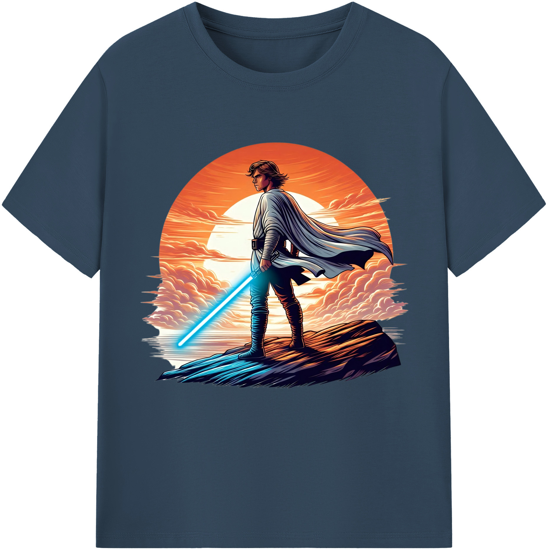 （画像用） スター・ウォーズ Star Wars レディースカジュアルプリントTシャツ（綿100％）