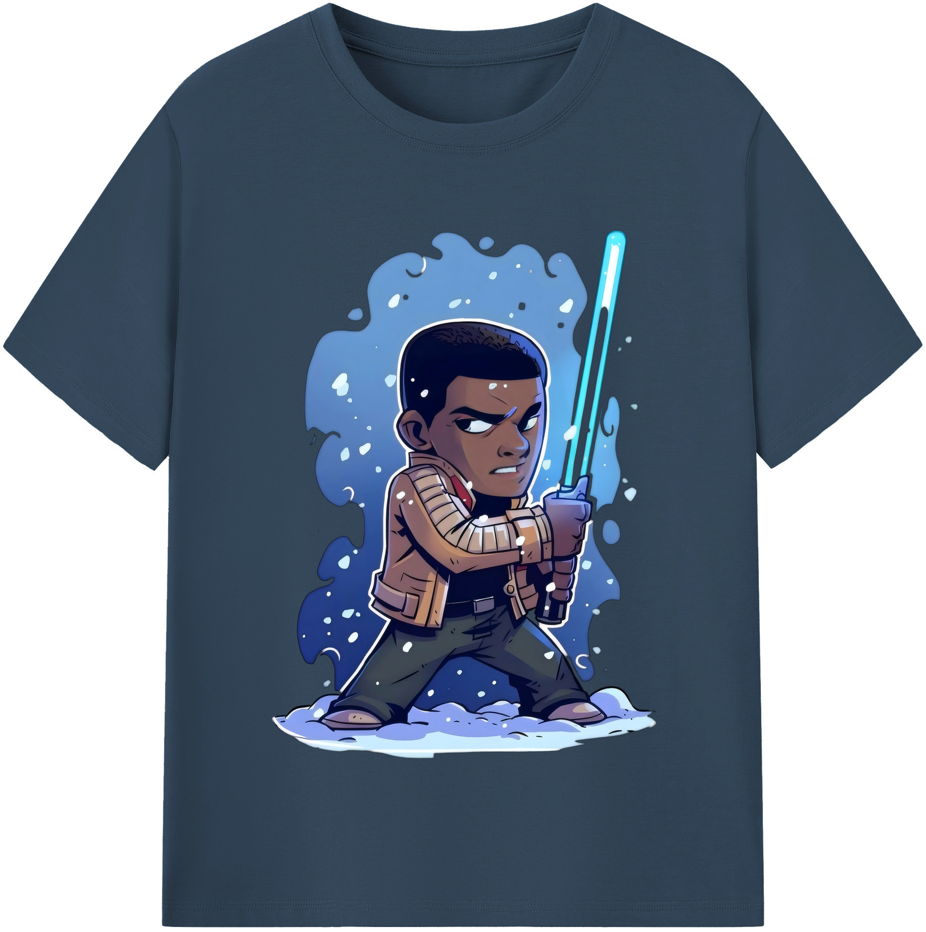 （画像用） スター・ウォーズ Star Wars レディースカジュアルプリントTシャツ（綿100％）