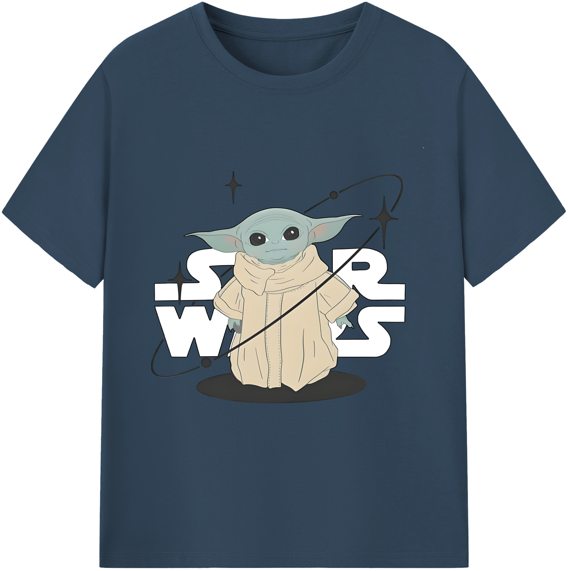 （画像用） スター・ウォーズ Star Wars レディースカジュアルプリントTシャツ（綿100％）