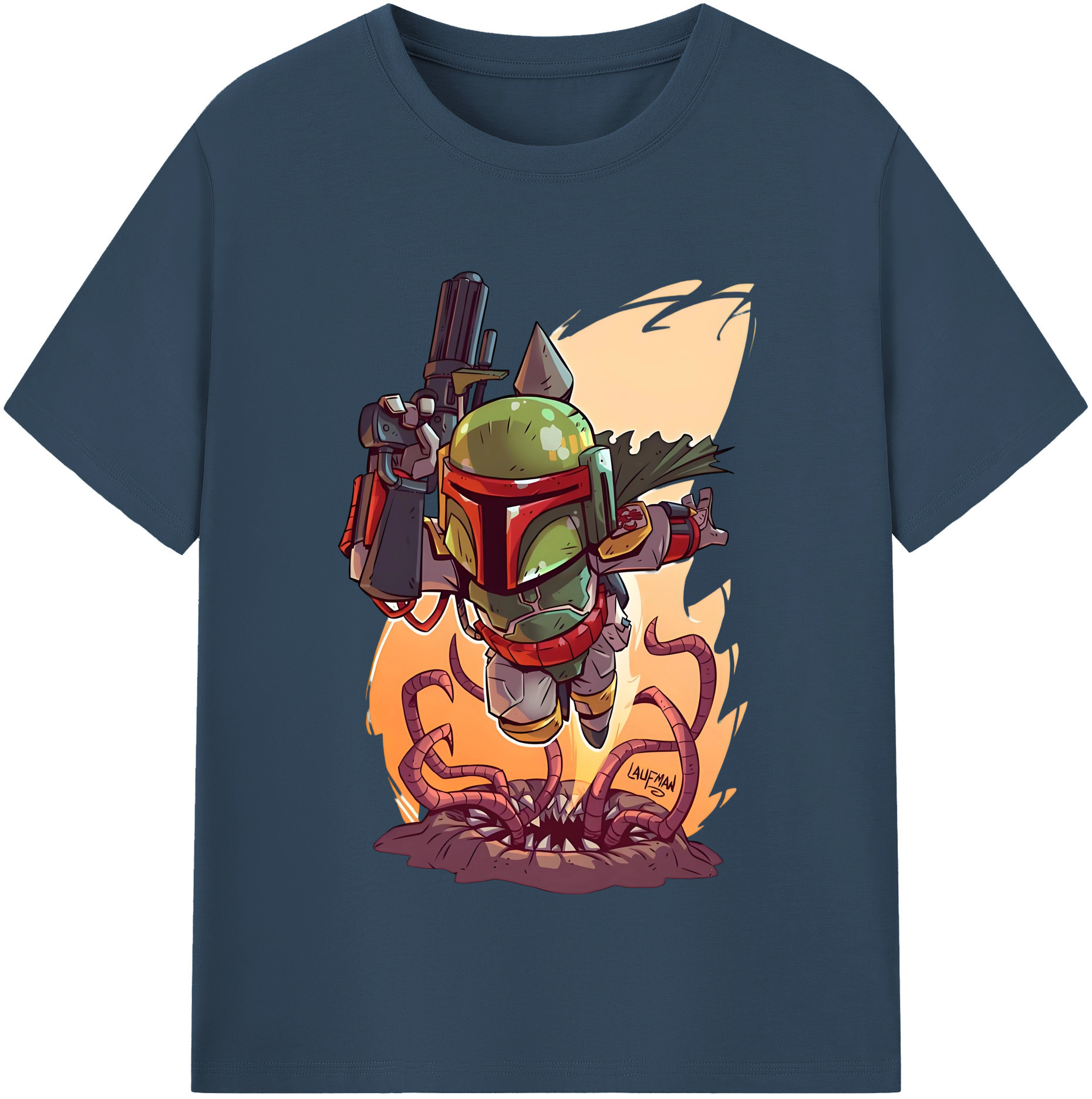 （画像用） スター・ウォーズ Star Wars レディースカジュアルプリントTシャツ（綿100％）