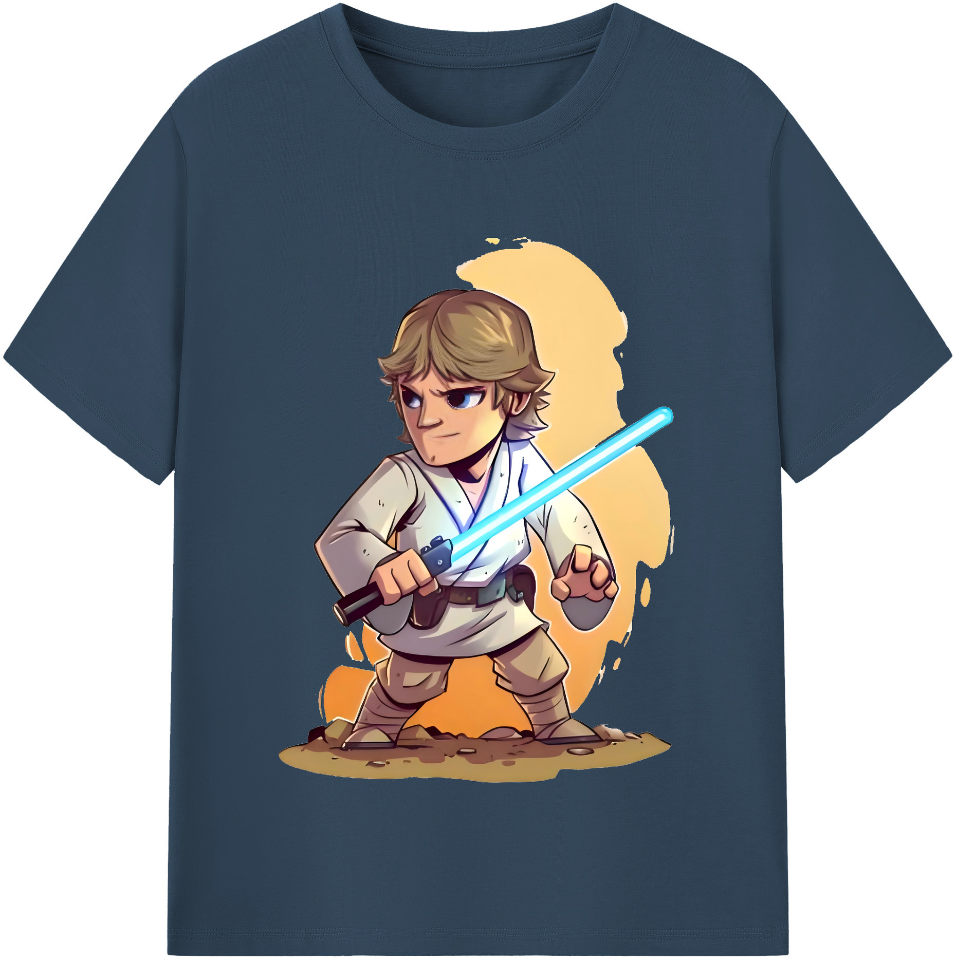 （画像用） スター・ウォーズ Star Wars レディースカジュアルプリントTシャツ（綿100％）