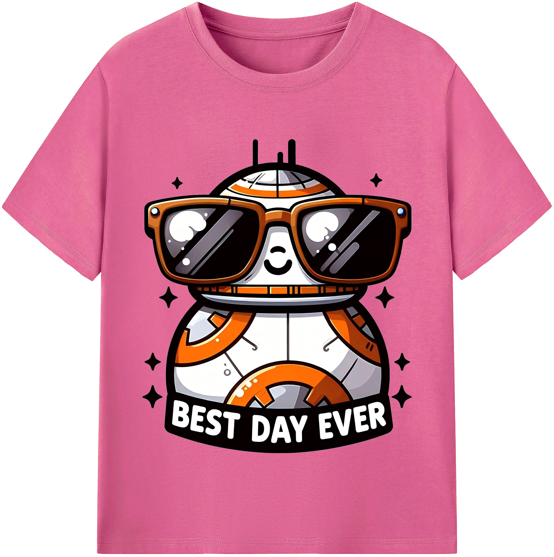 （画像用） スター・ウォーズ Star Wars レディースカジュアルプリントTシャツ（綿100％）
