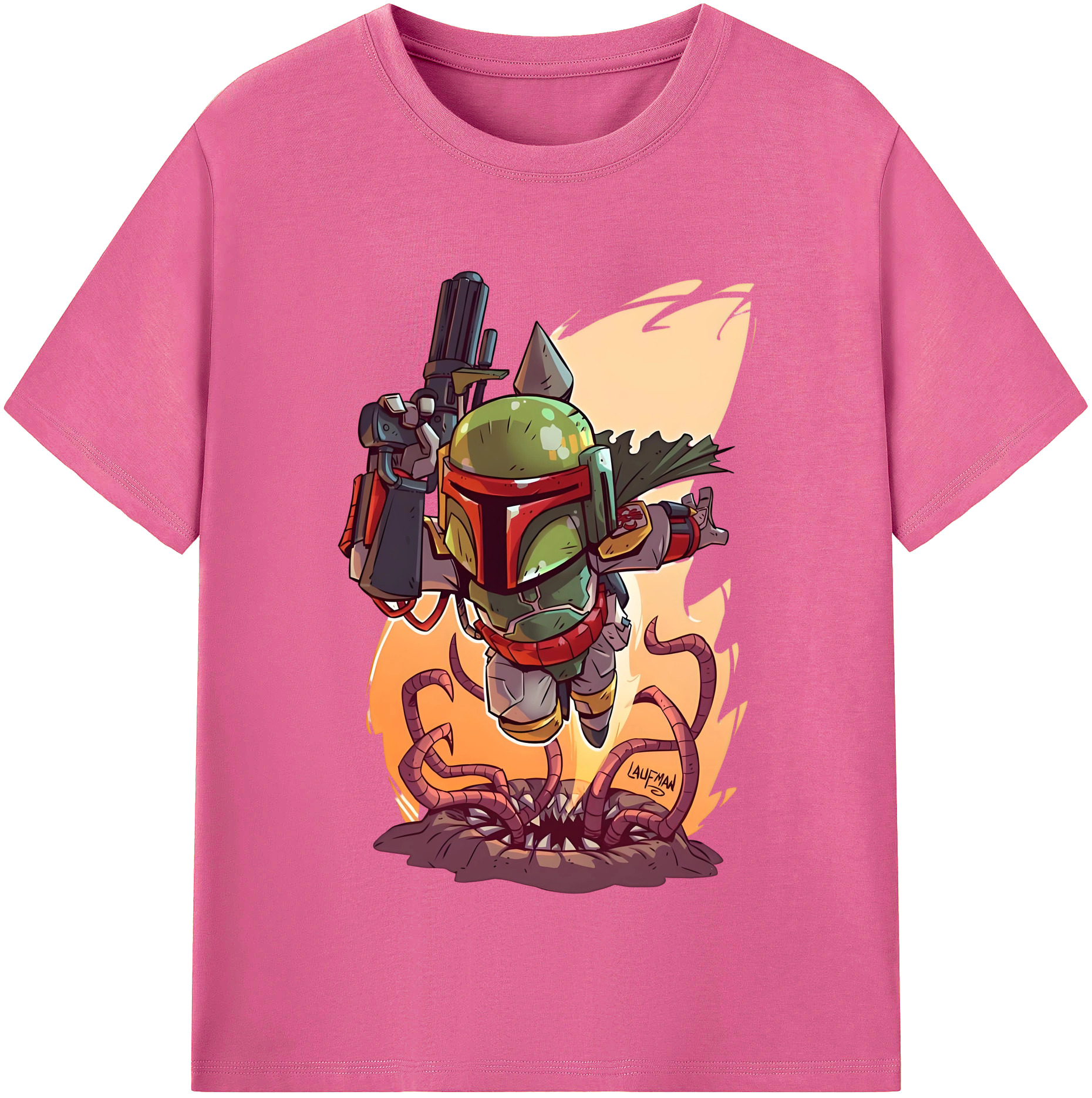 （画像用） スター・ウォーズ Star Wars レディースカジュアルプリントTシャツ（綿100％）
