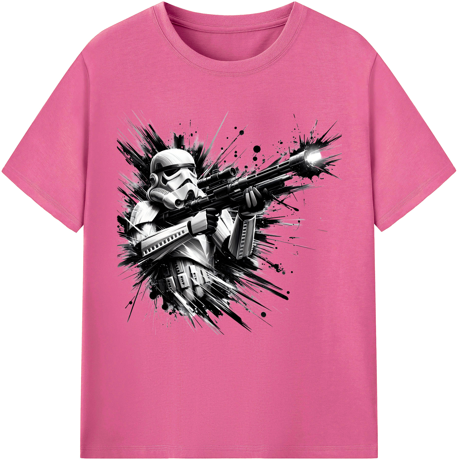 （画像用） スター・ウォーズ Star Wars レディースカジュアルプリントTシャツ（綿100％）