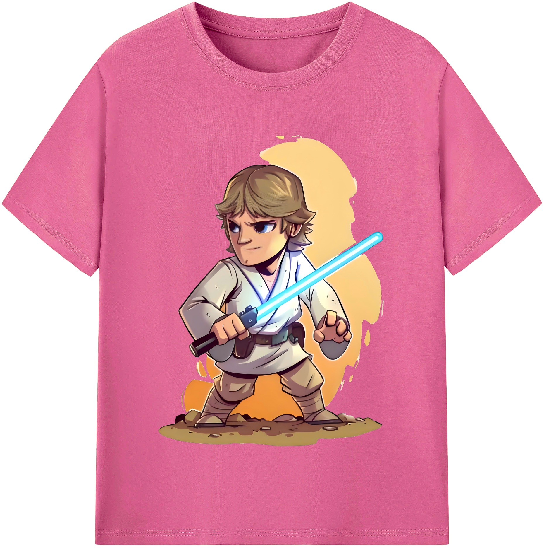 （画像用） スター・ウォーズ Star Wars レディースカジュアルプリントTシャツ（綿100％）