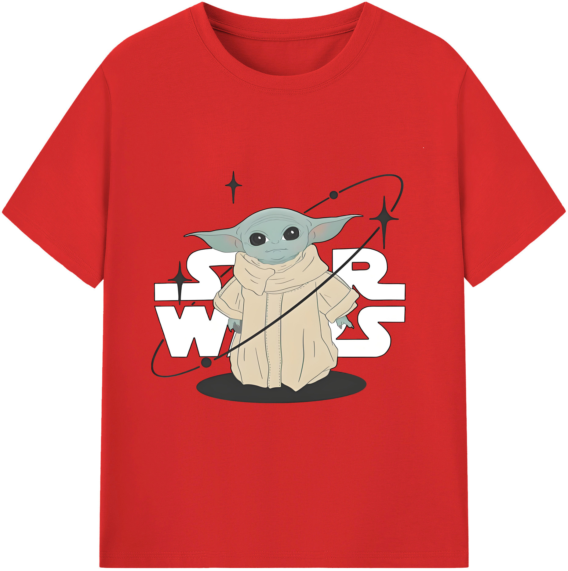 （画像用） スター・ウォーズ Star Wars レディースカジュアルプリントTシャツ（綿100％）