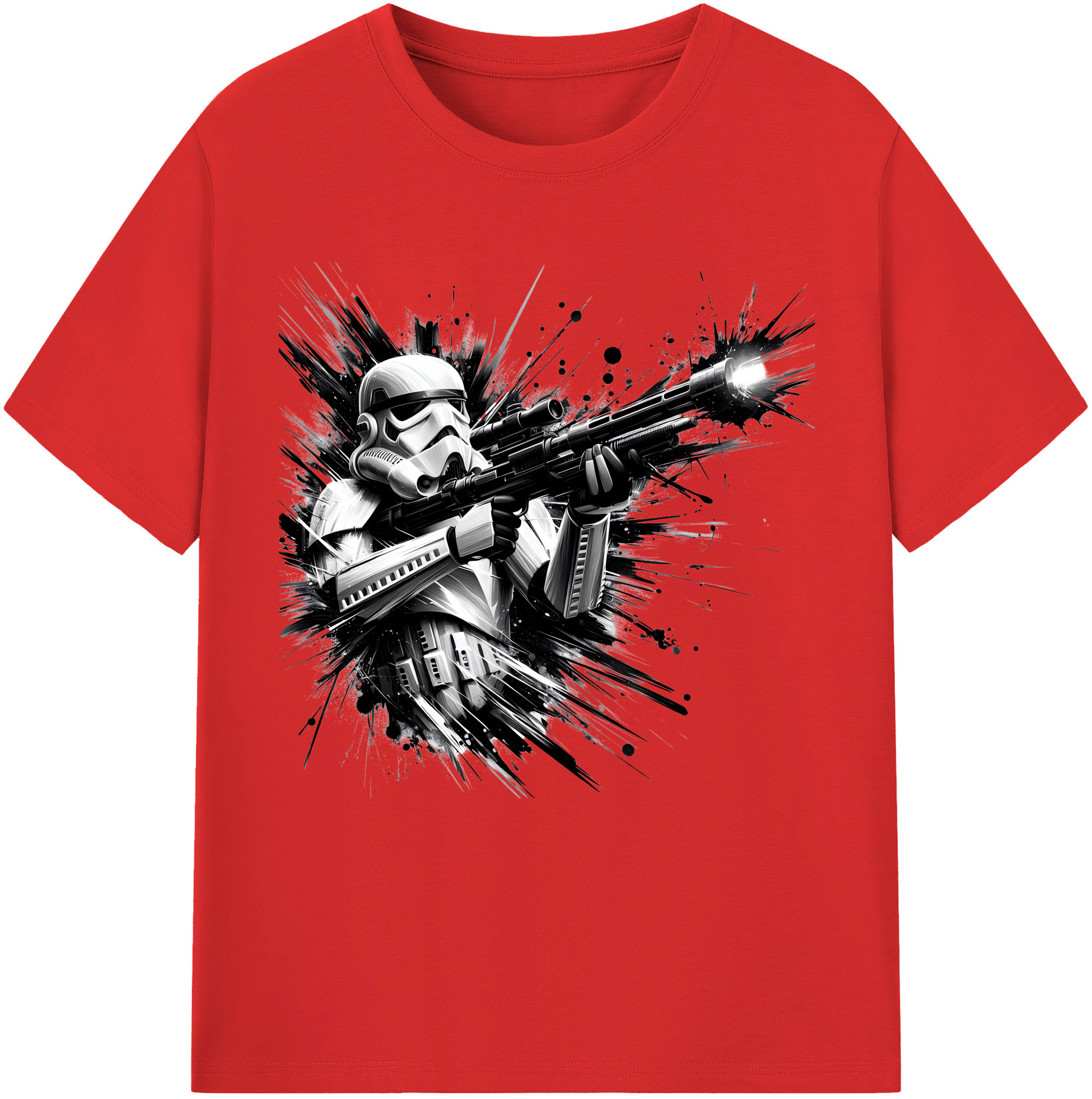 （画像用） スター・ウォーズ Star Wars レディースカジュアルプリントTシャツ（綿100％）