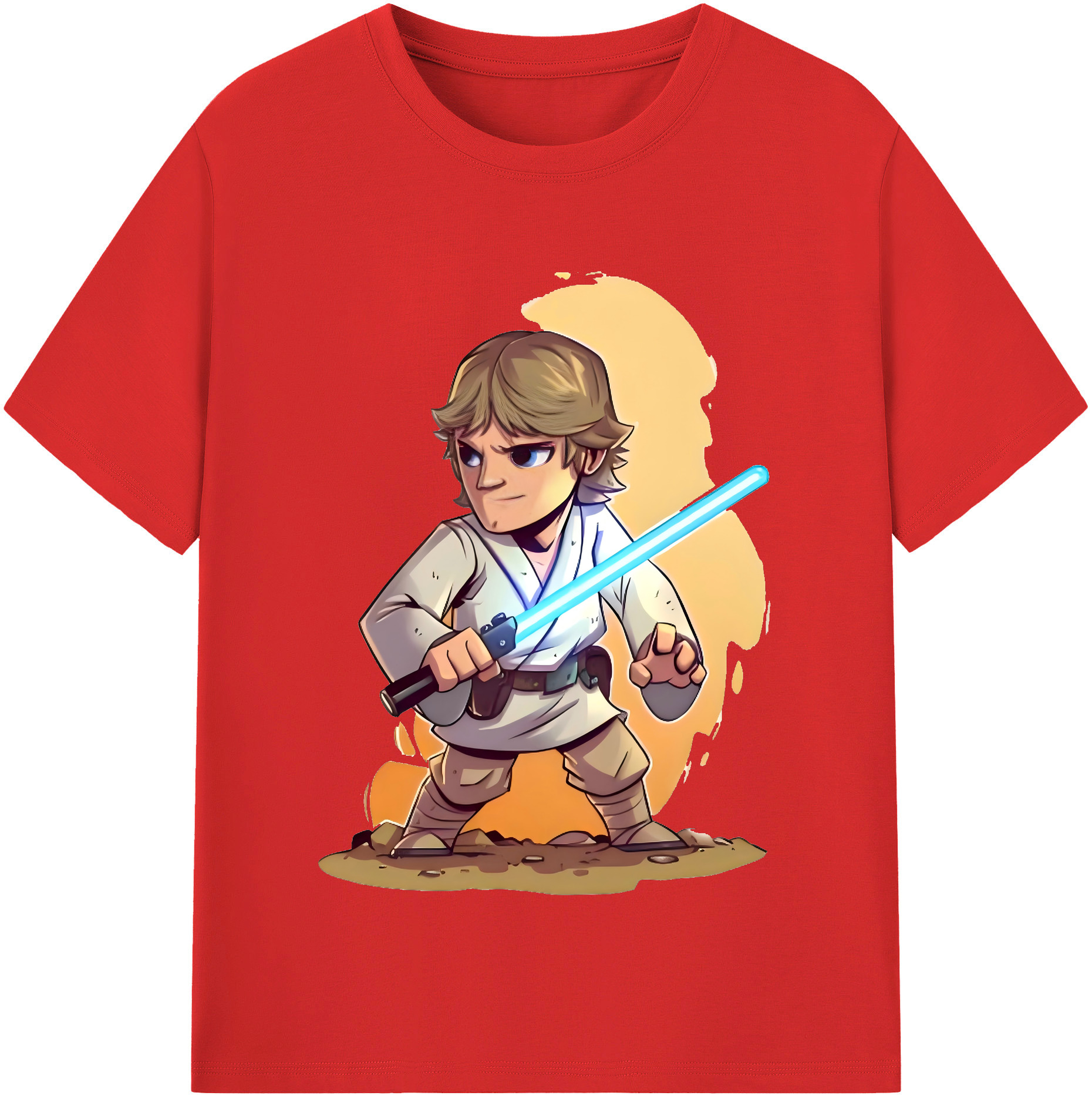 （画像用） スター・ウォーズ Star Wars レディースカジュアルプリントTシャツ（綿100％）