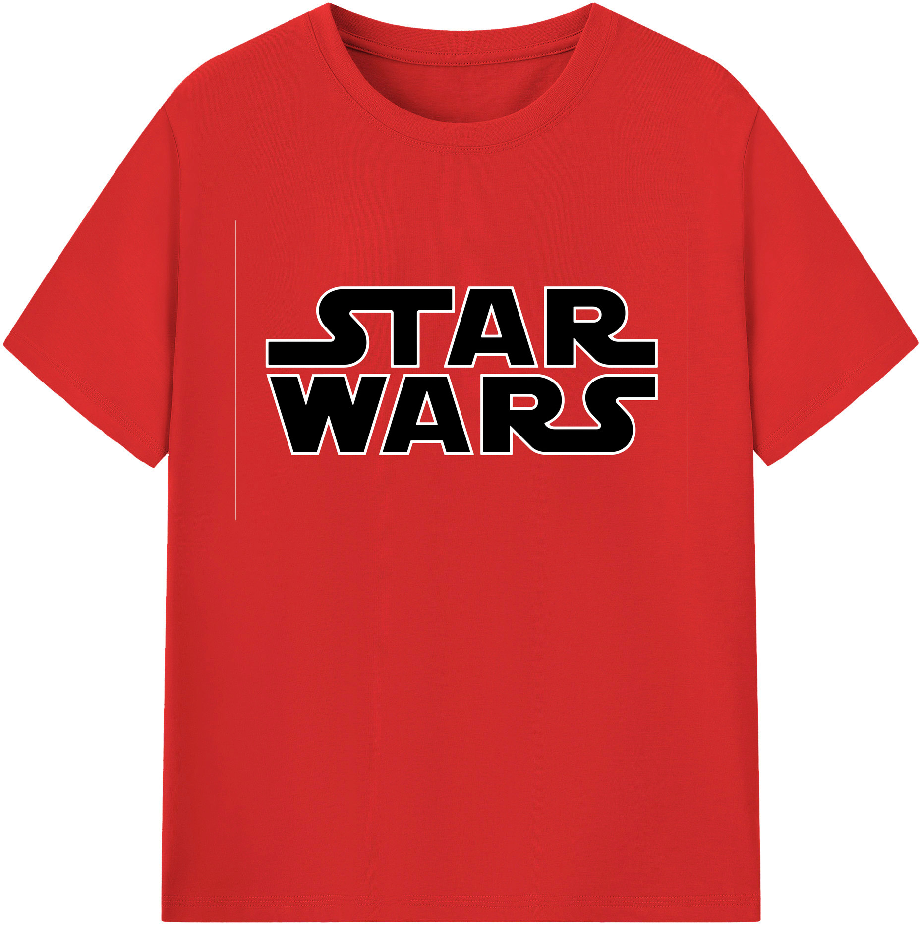 （画像用） スター・ウォーズ Star Wars レディースカジュアルプリントTシャツ（綿100％）