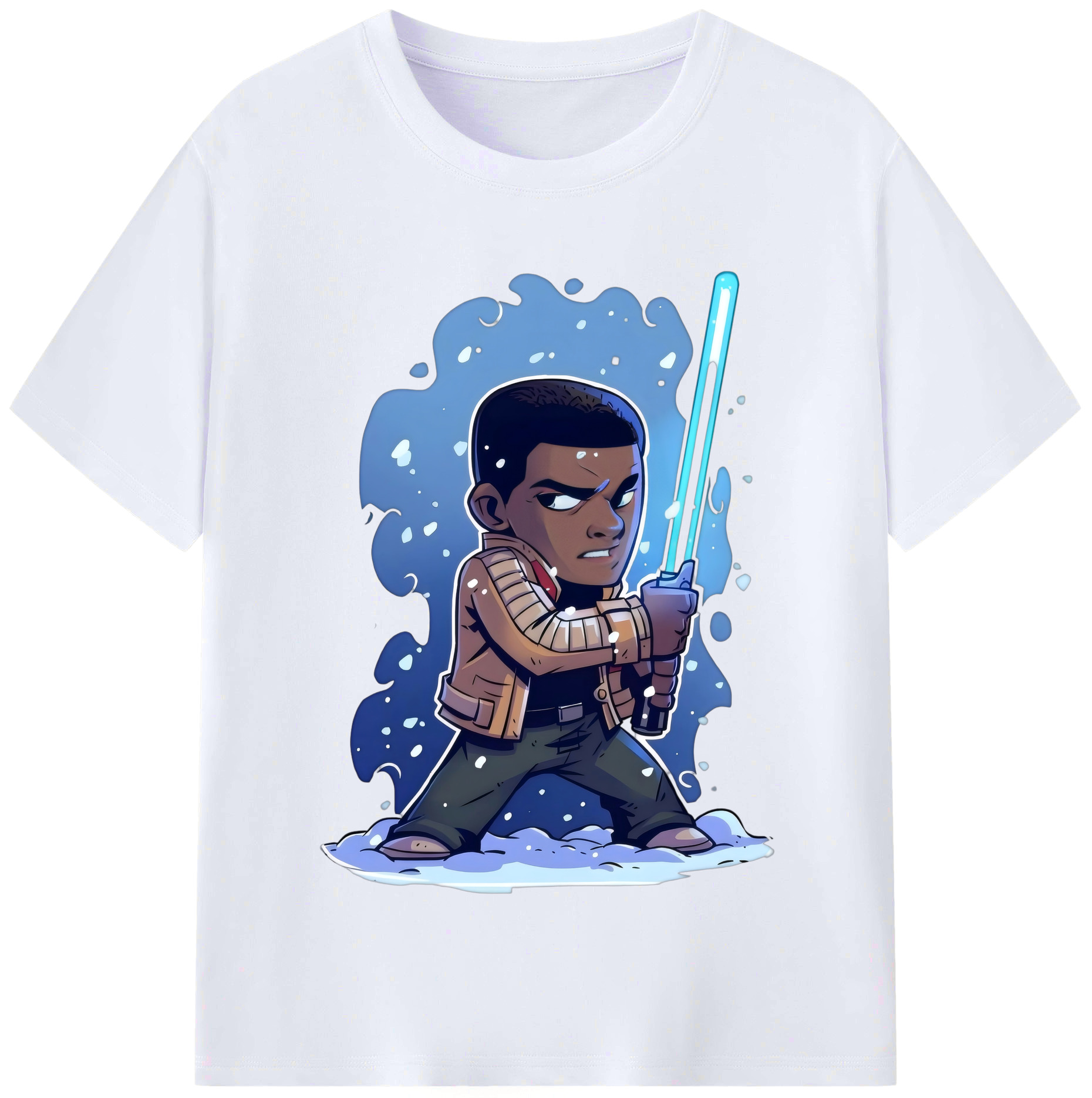 （画像用） スター・ウォーズ Star Wars レディースカジュアルプリントTシャツ（綿100％）