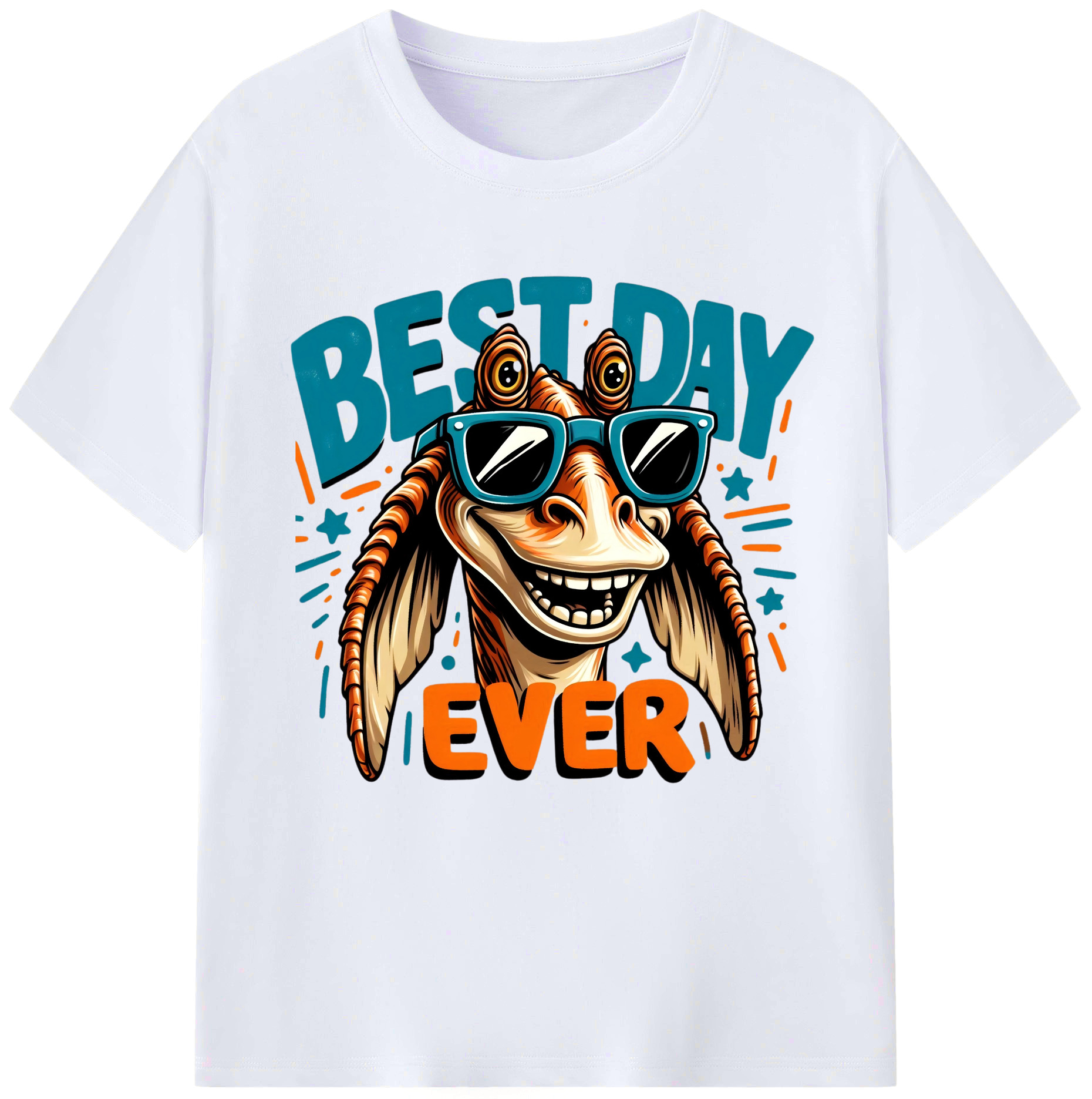 （画像用） スター・ウォーズ Star Wars レディースカジュアルプリントTシャツ（綿100％）