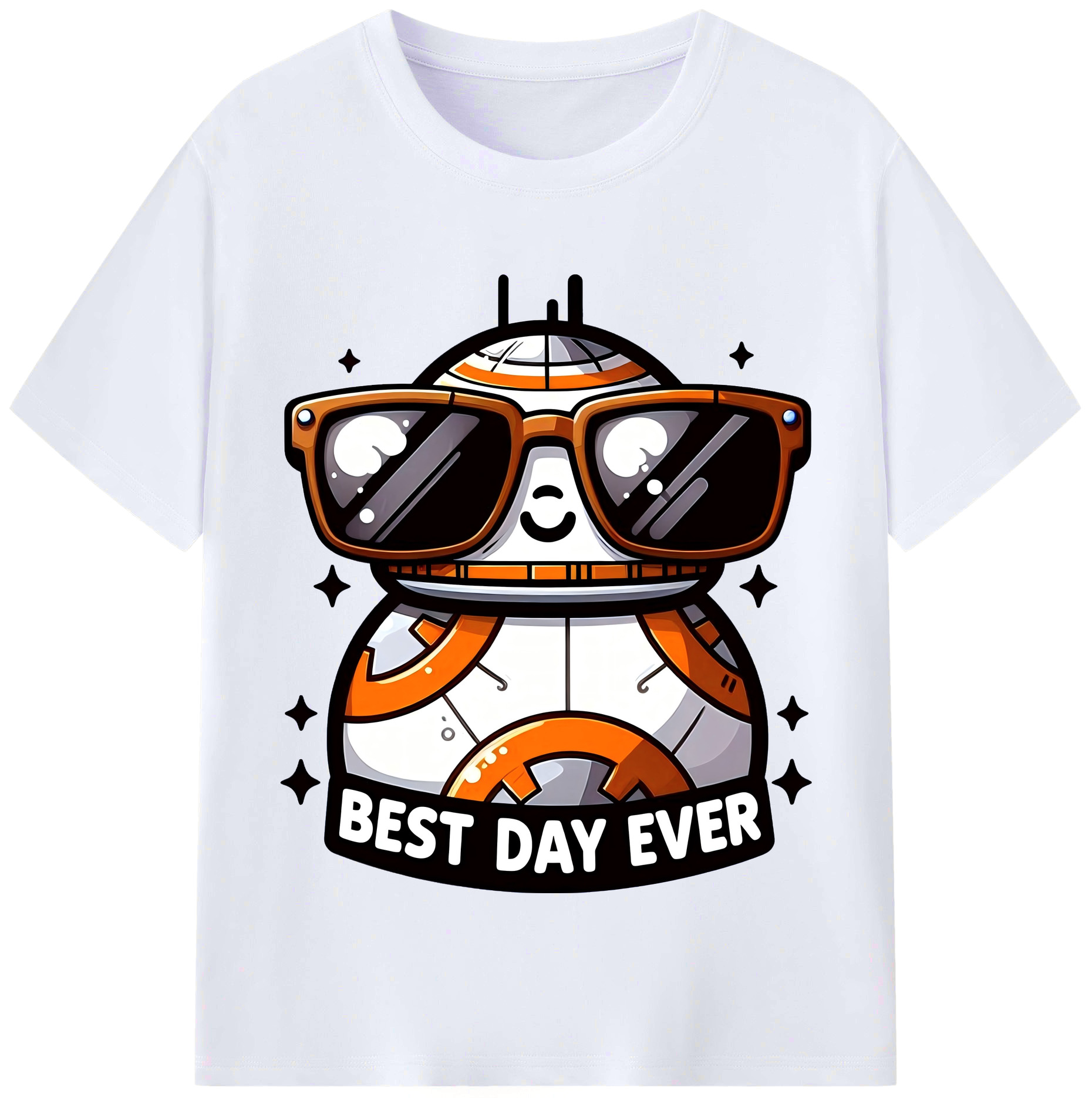 （画像用） スター・ウォーズ Star Wars レディースカジュアルプリントTシャツ（綿100％）