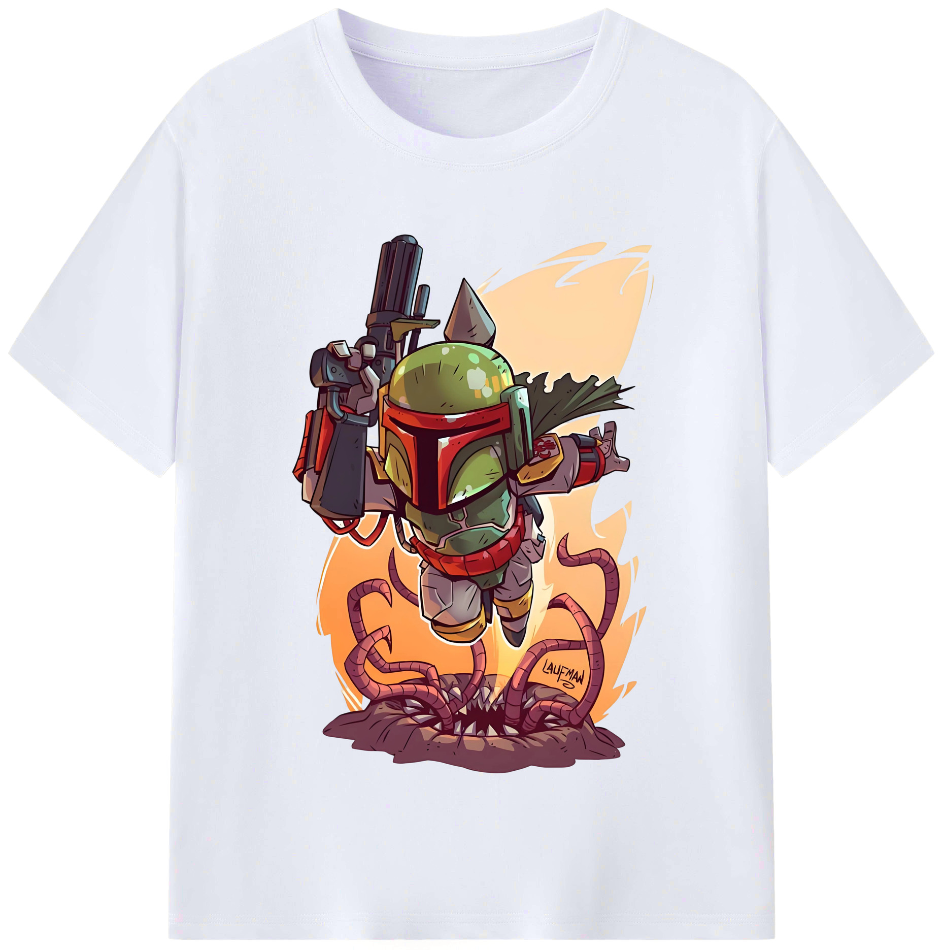 （画像用） スター・ウォーズ Star Wars レディースカジュアルプリントTシャツ（綿100％）