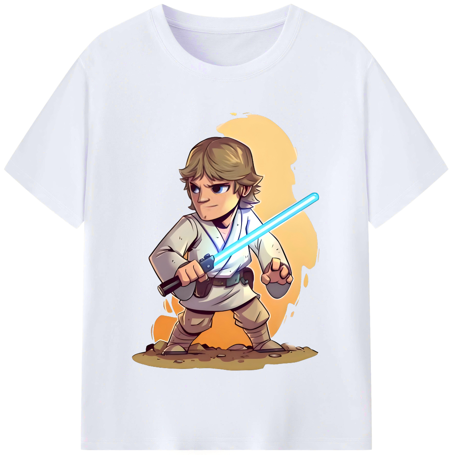（画像用） スター・ウォーズ Star Wars レディースカジュアルプリントTシャツ（綿100％）