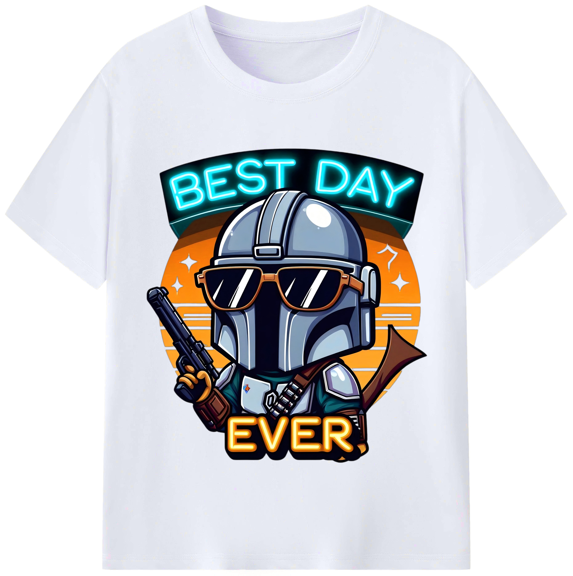 （画像用） スター・ウォーズ Star Wars レディースカジュアルプリントTシャツ（綿100％）