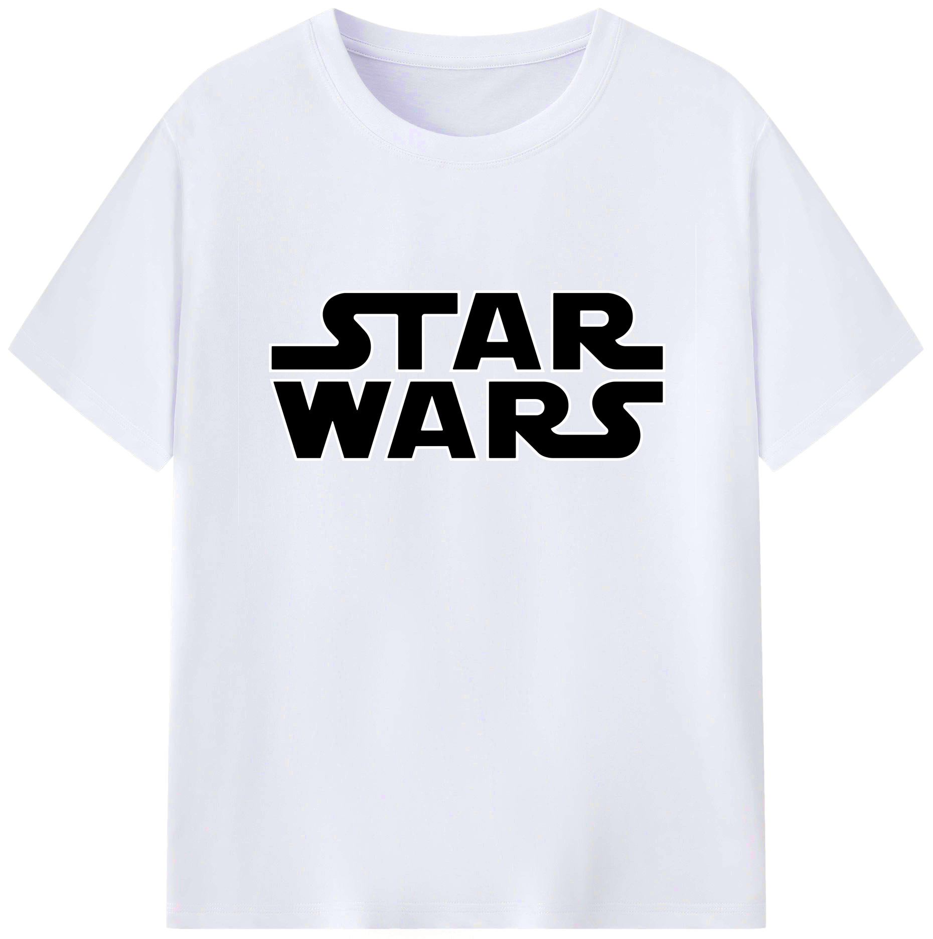 （画像用） スター・ウォーズ Star Wars レディースカジュアルプリントTシャツ（綿100％）