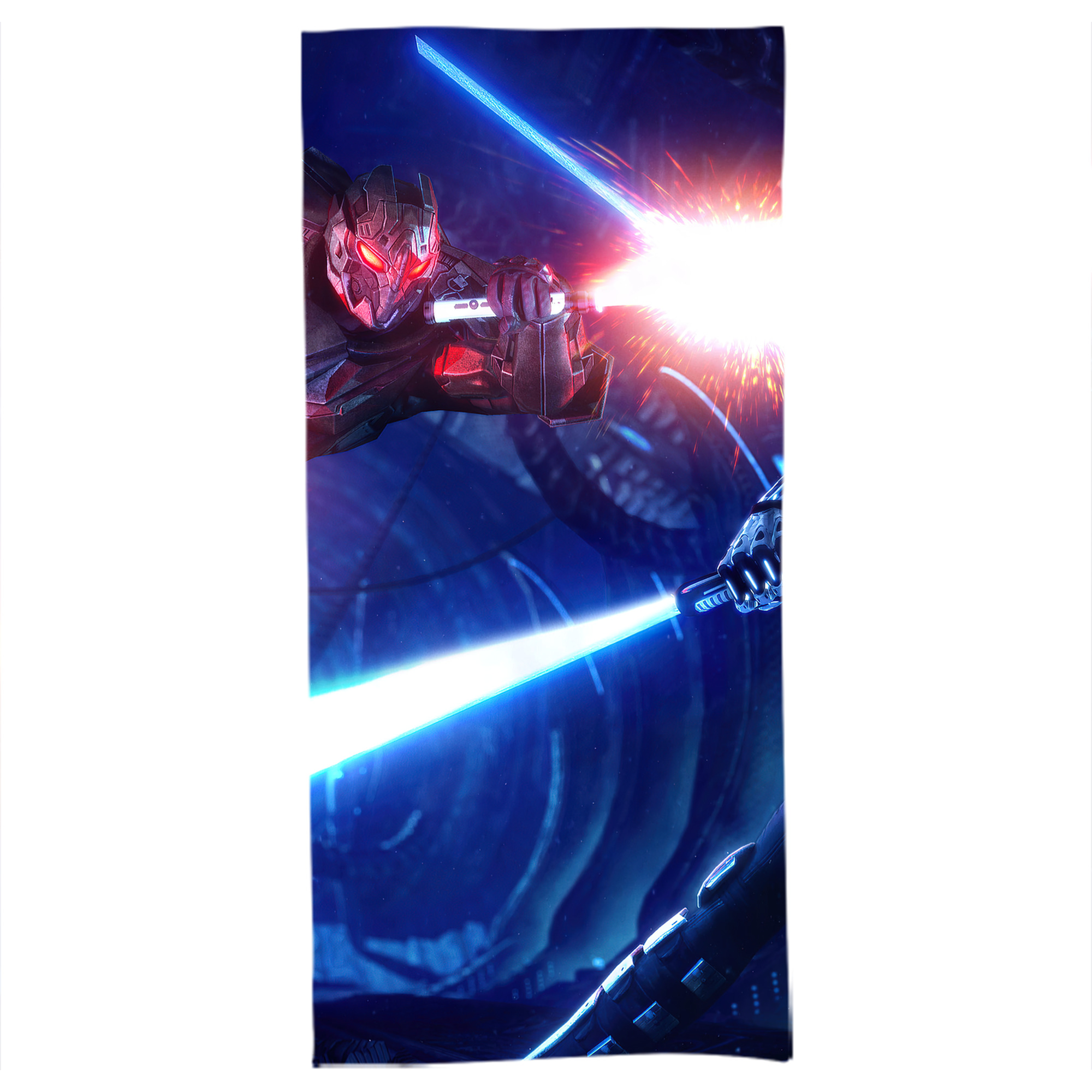 （画像用） スター・ウォーズ Star Wars 大判バスタオル 70×140cm 吸水速乾 柔らかい肌触り