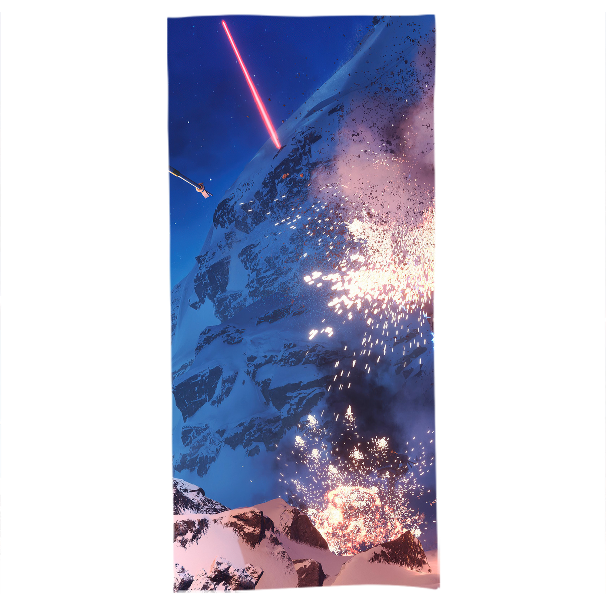 （画像用） スター・ウォーズ Star Wars 大判バスタオル 70×140cm 吸水速乾 柔らかい肌触り