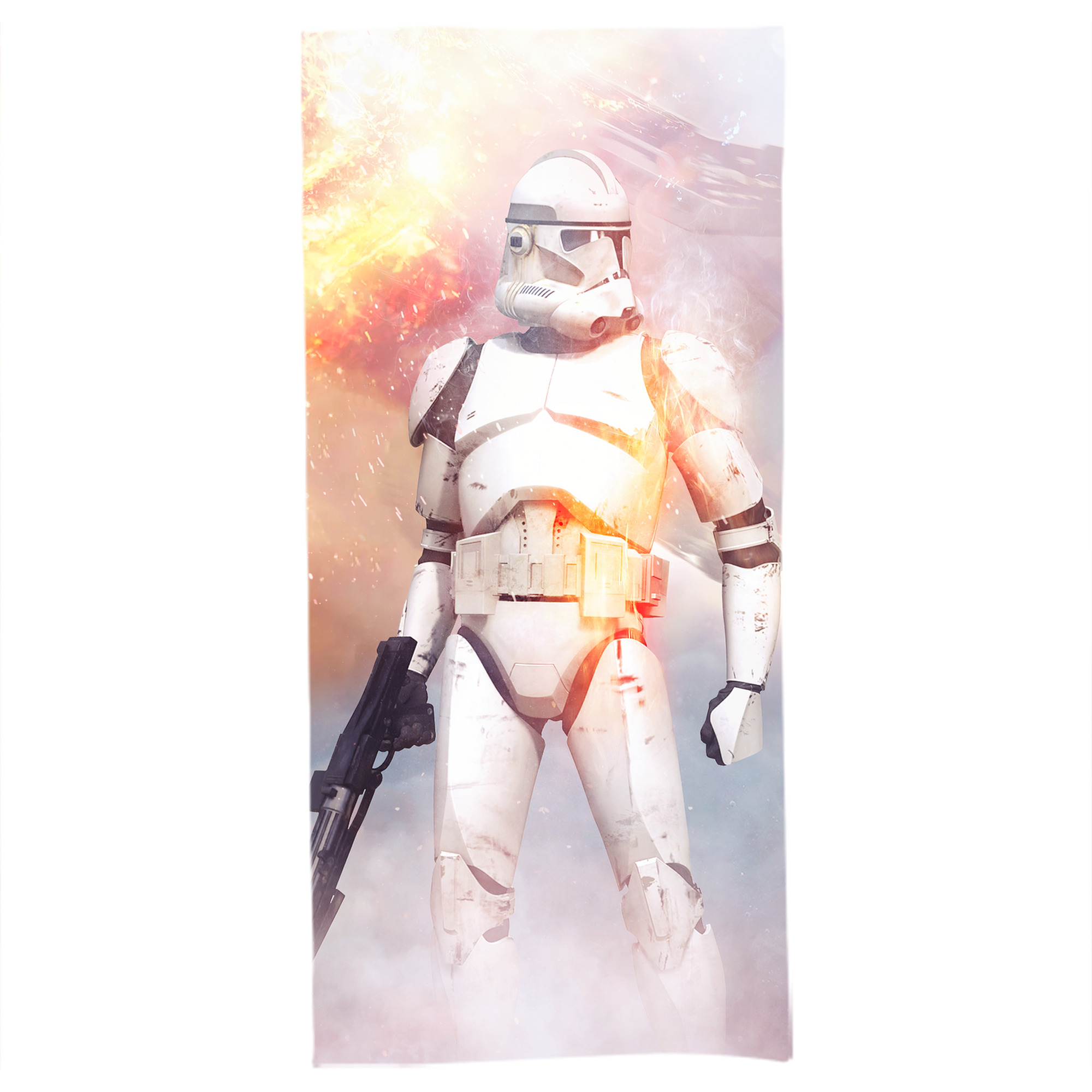 （画像用） スター・ウォーズ Star Wars 大判バスタオル 70×140cm 吸水速乾 柔らかい肌触り