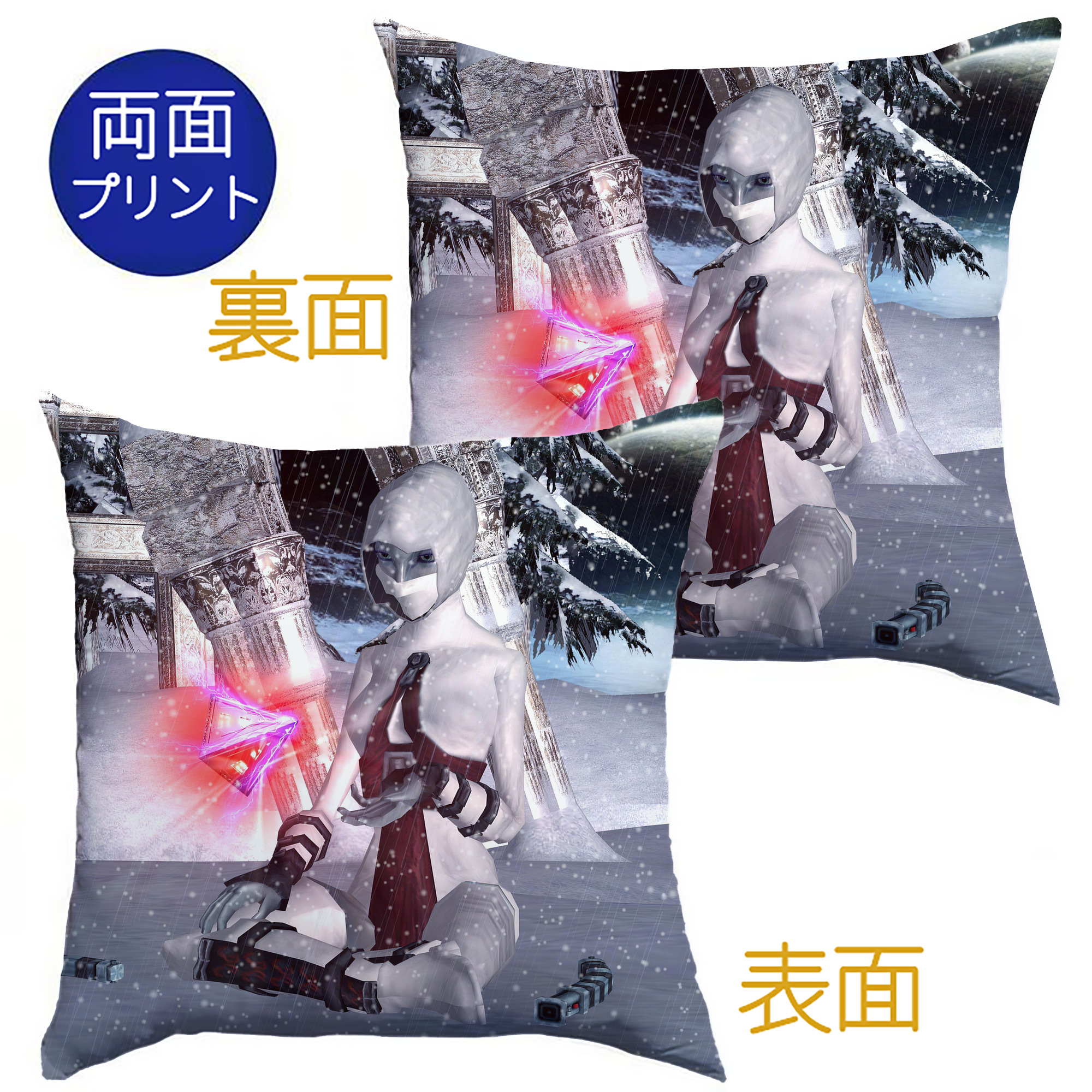 （画像用） スター・ウォーズ Star Wars クッションカバー＆本体セット（ポリエステル素材）