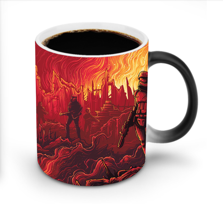 （画像用） スター・ウォーズ Star Wars 温度変色マグカップ