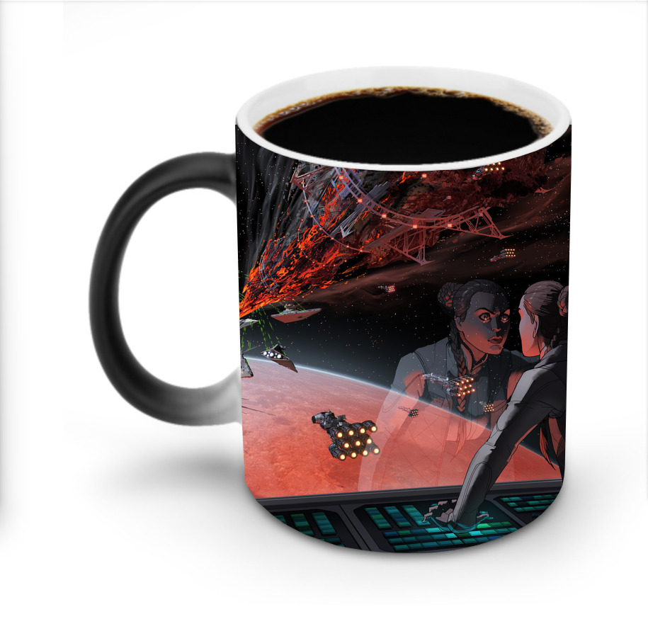 （画像用） スター・ウォーズ Star Wars 温度変色マグカップ