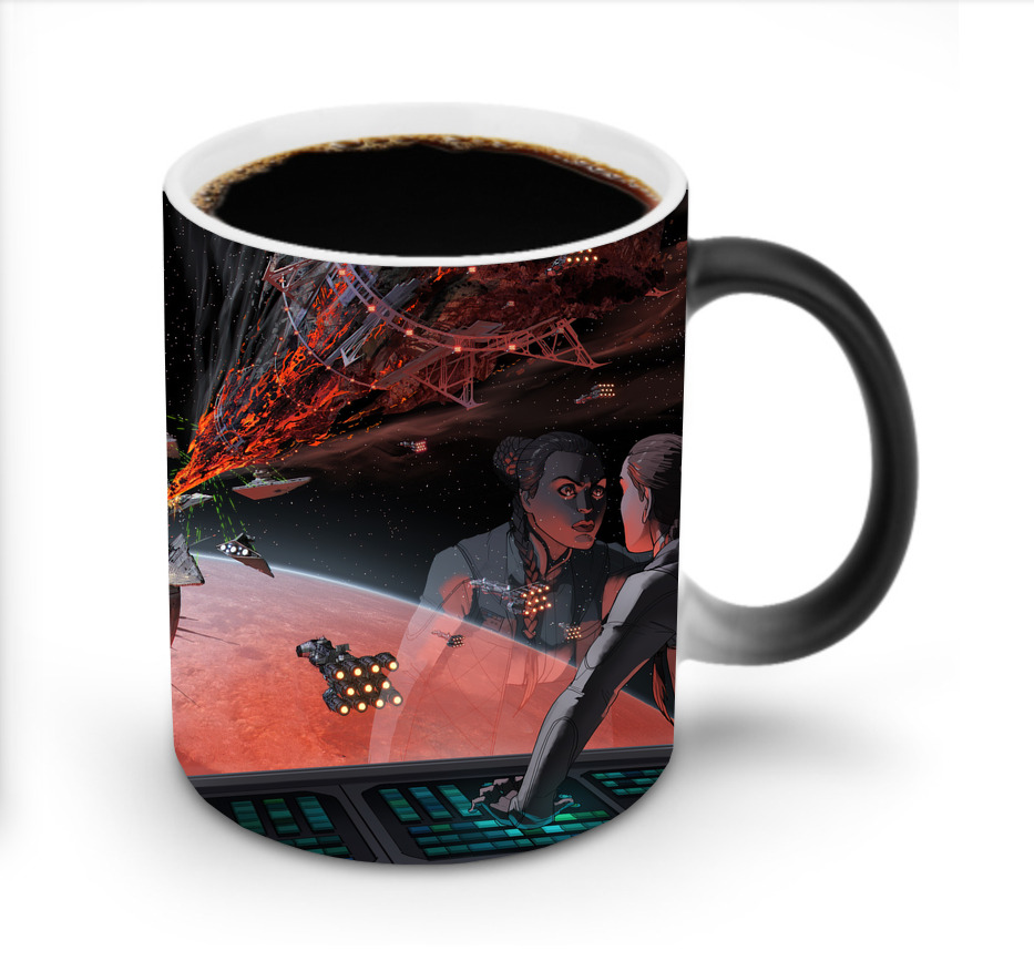 （画像用） スター・ウォーズ Star Wars 温度変色マグカップ