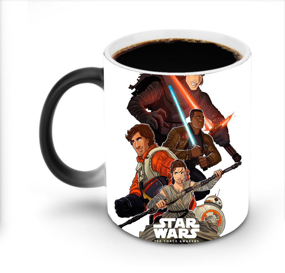 （画像用） スター・ウォーズ Star Wars 温度変色マグカップ