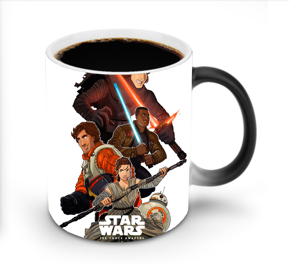（画像用） スター・ウォーズ Star Wars 温度変色マグカップ
