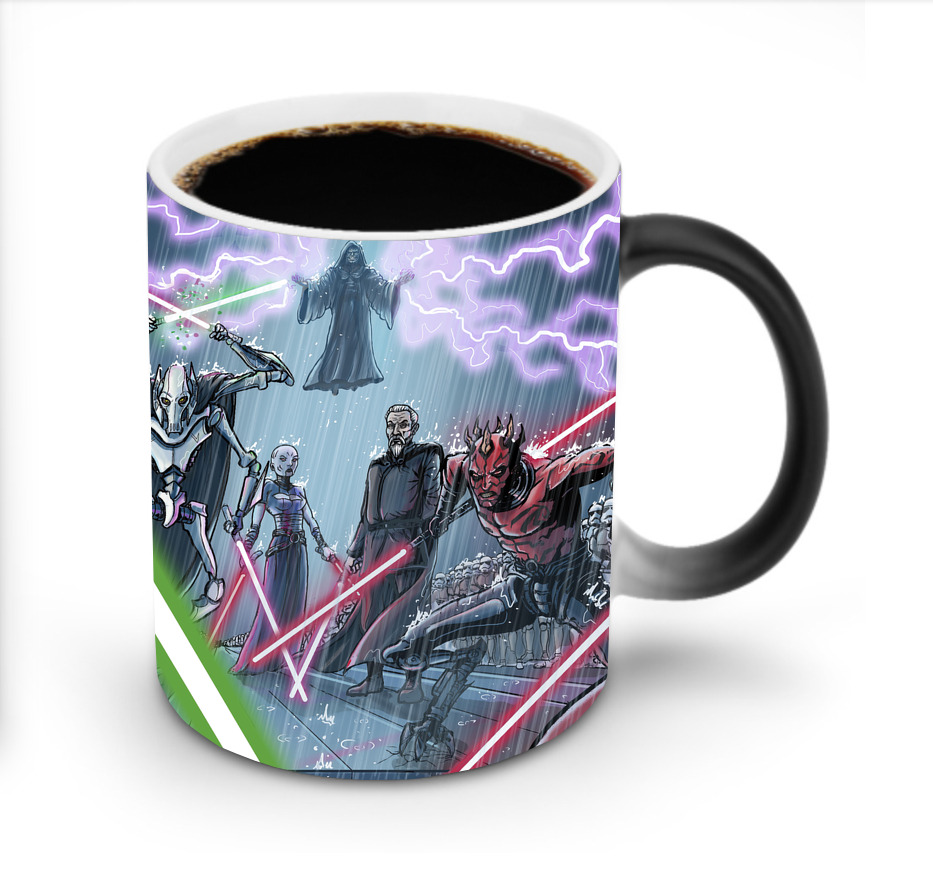（画像用） スター・ウォーズ Star Wars 温度変色マグカップ