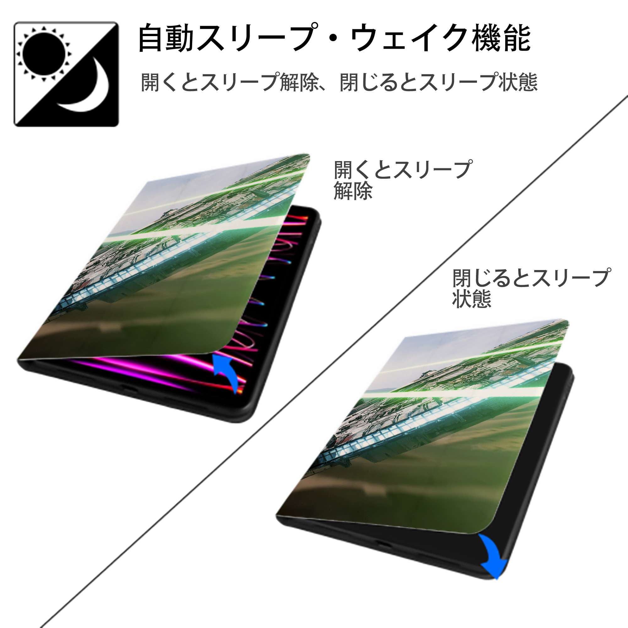 スター・ウォーズ Star Wars IPad ケース ブック型 PUレザー TPU 耐衝撃 軽量 薄型 ペン収納なし 全面保護 IPad 各モデル対応
