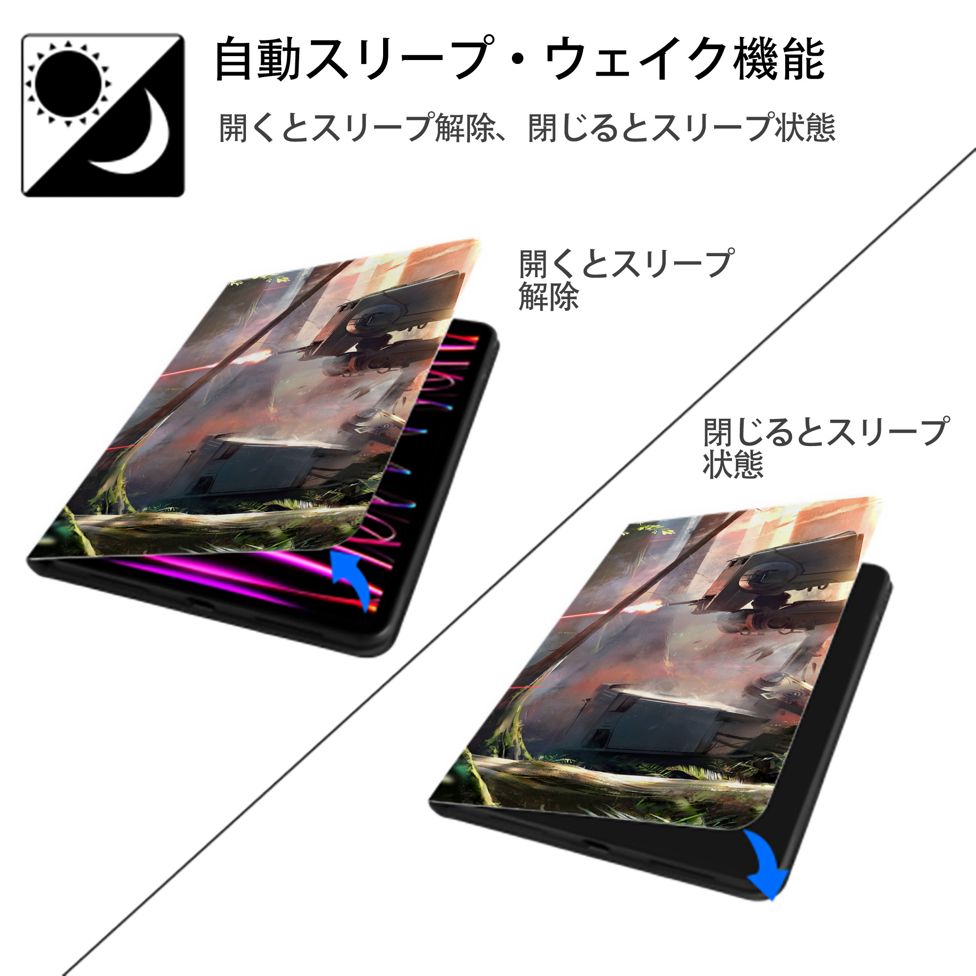 スター・ウォーズ Star Wars IPad ケース ブック型 PUレザー TPU 耐衝撃 軽量 薄型 ペン収納なし 全面保護 IPad 各モデル対応