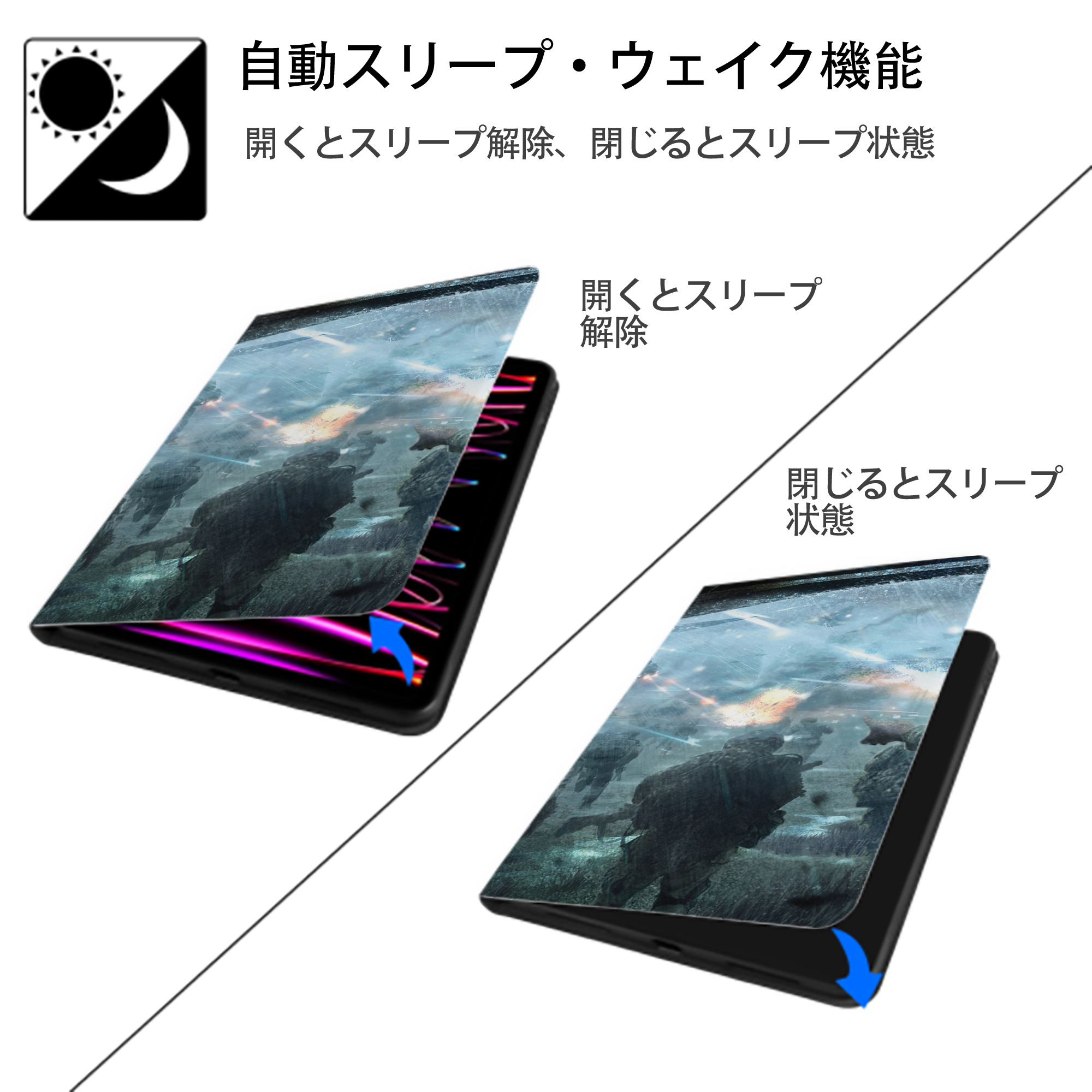 スター・ウォーズ Star Wars IPad ケース ブック型 PUレザー TPU 耐衝撃 軽量 薄型 ペン収納なし 全面保護 IPad 各モデル対応