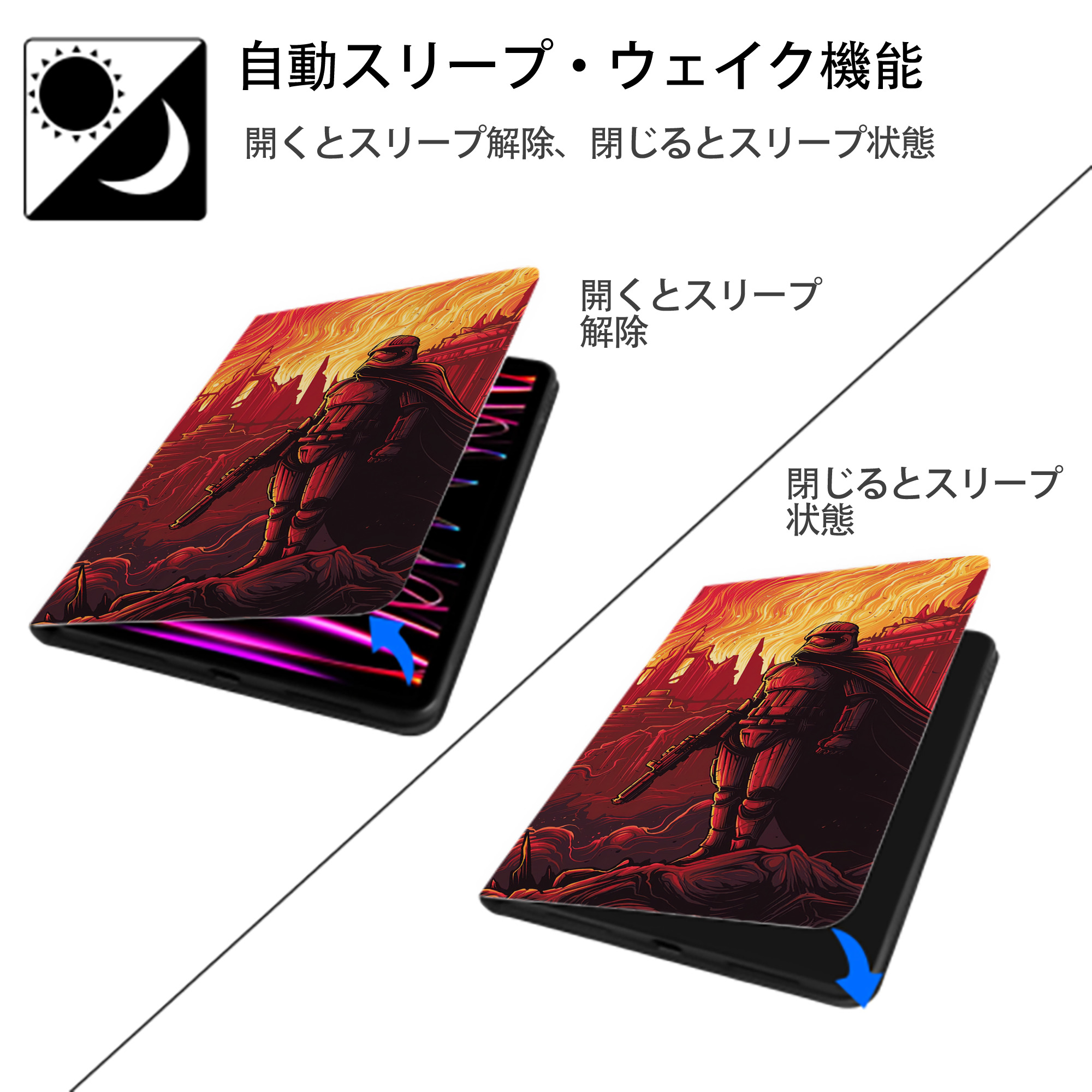 スター・ウォーズ Star Wars IPad ケース ブック型 PUレザー TPU 耐衝撃 軽量 薄型 ペン収納なし 全面保護 IPad 各モデル対応