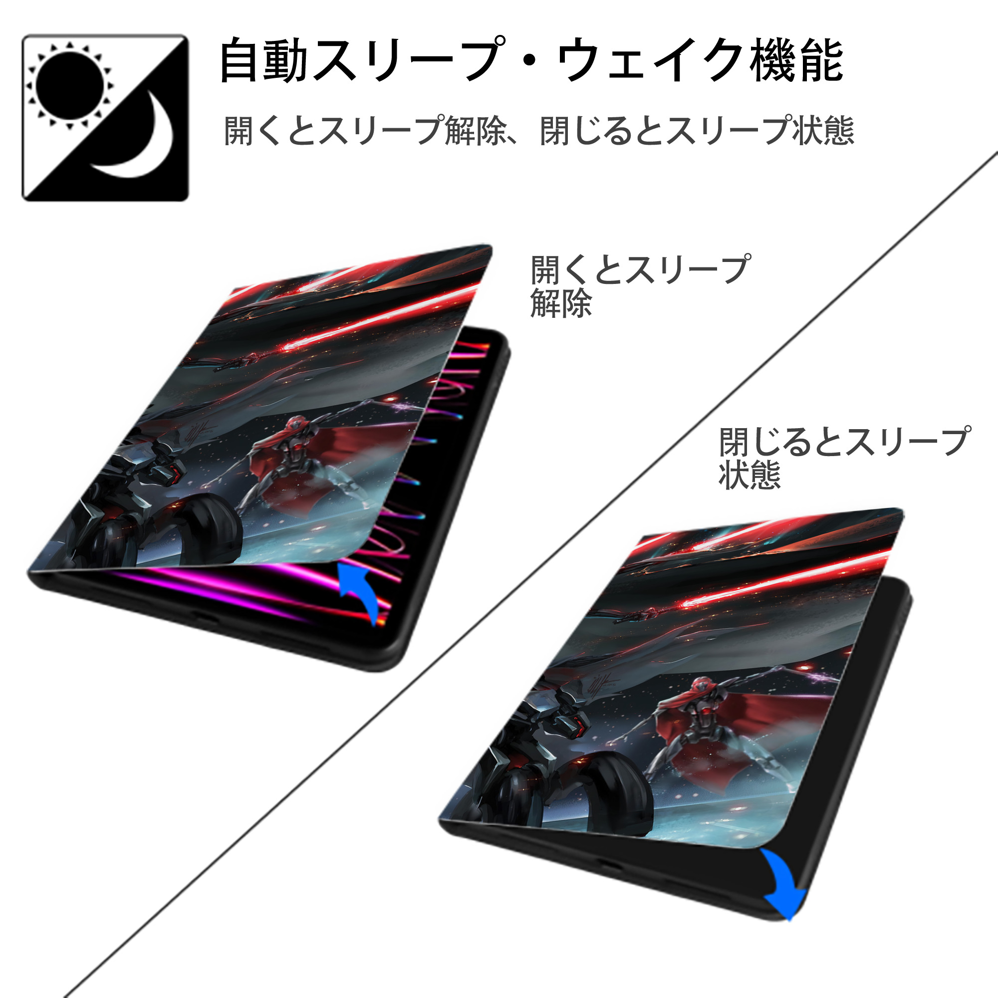 スター・ウォーズ Star Wars IPad ケース ブック型 PUレザー TPU 耐衝撃 軽量 薄型 ペン収納なし 全面保護 IPad 各モデル対応