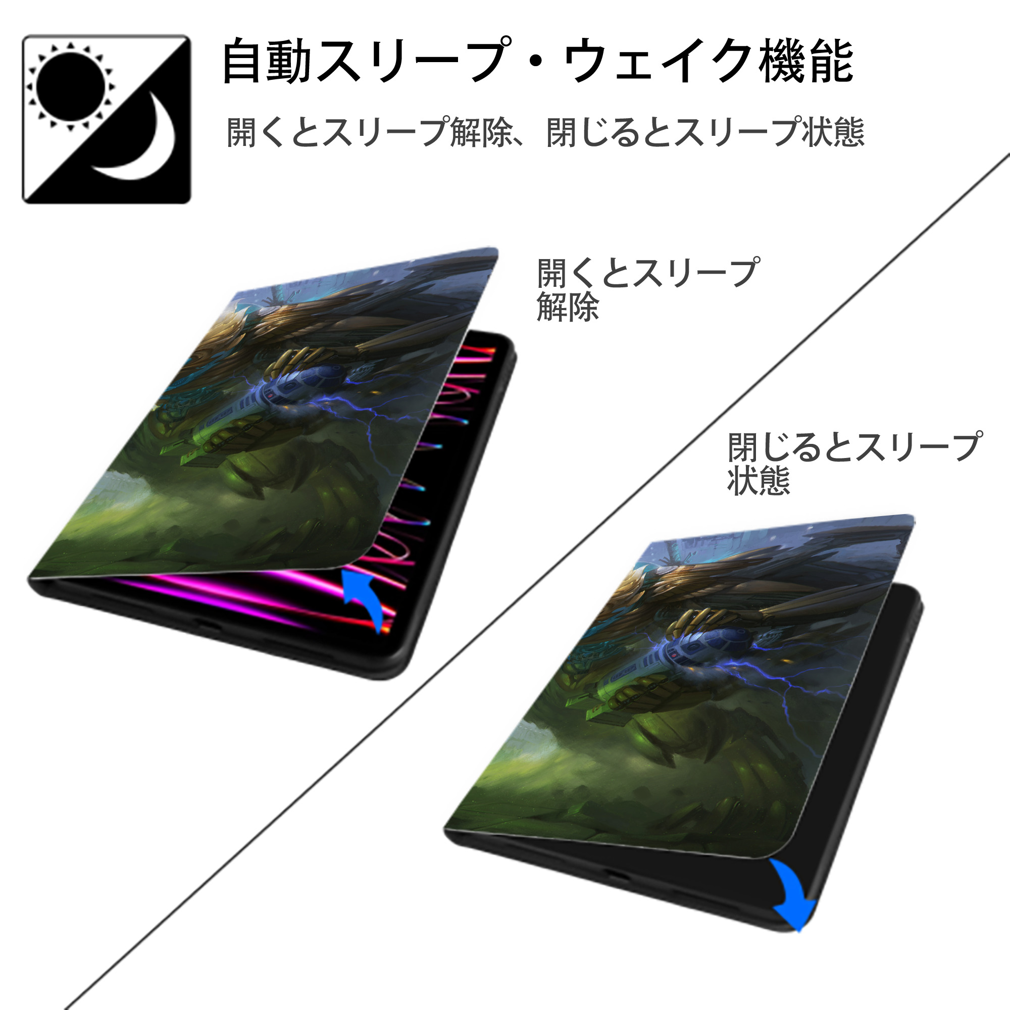 スター・ウォーズ Star Wars IPad ケース ブック型 PUレザー TPU 耐衝撃 軽量 薄型 ペン収納なし 全面保護 IPad 各モデル対応