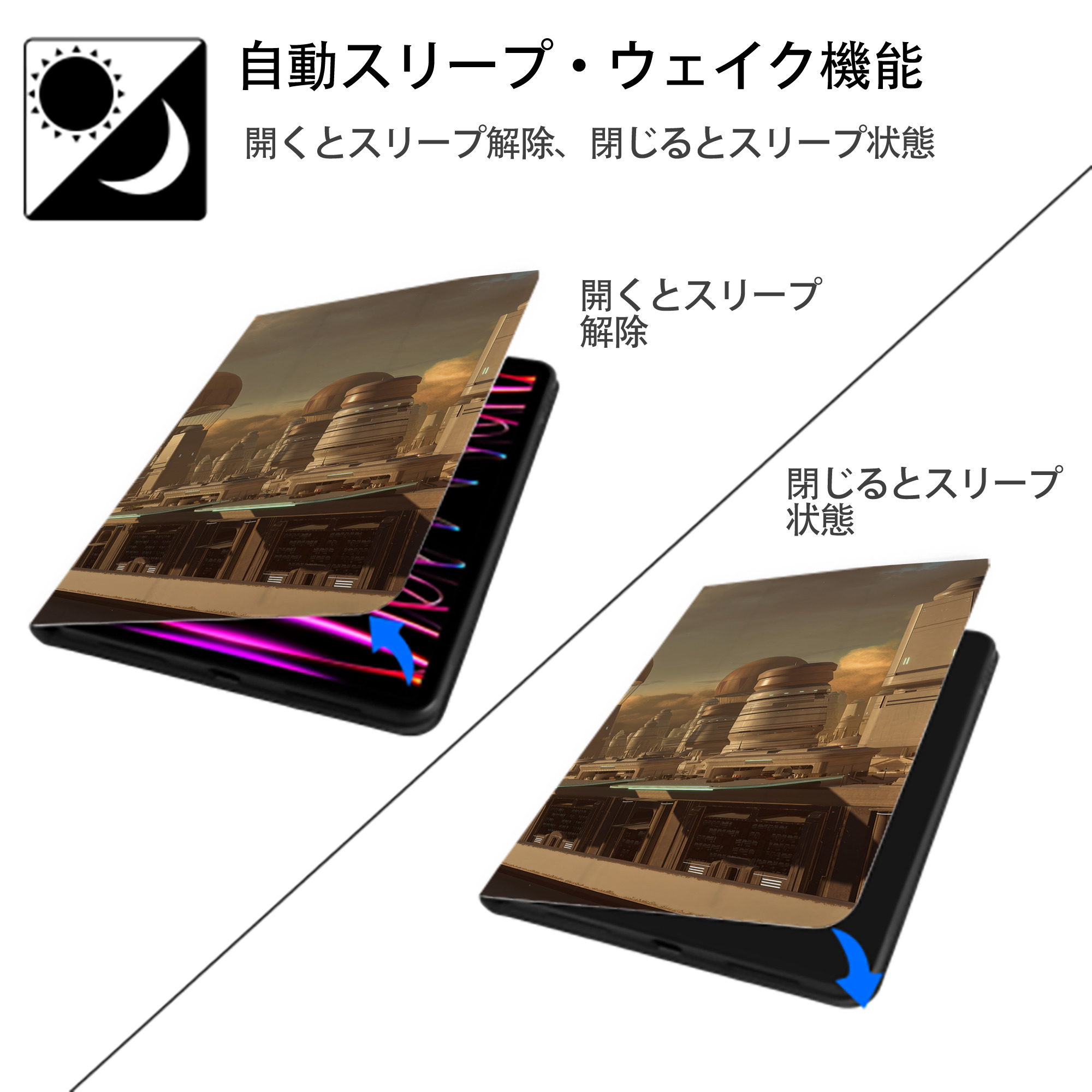 スター・ウォーズ Star Wars IPad ケース ブック型 PUレザー TPU 耐衝撃 軽量 薄型 ペン収納なし 全面保護 IPad 各モデル対応