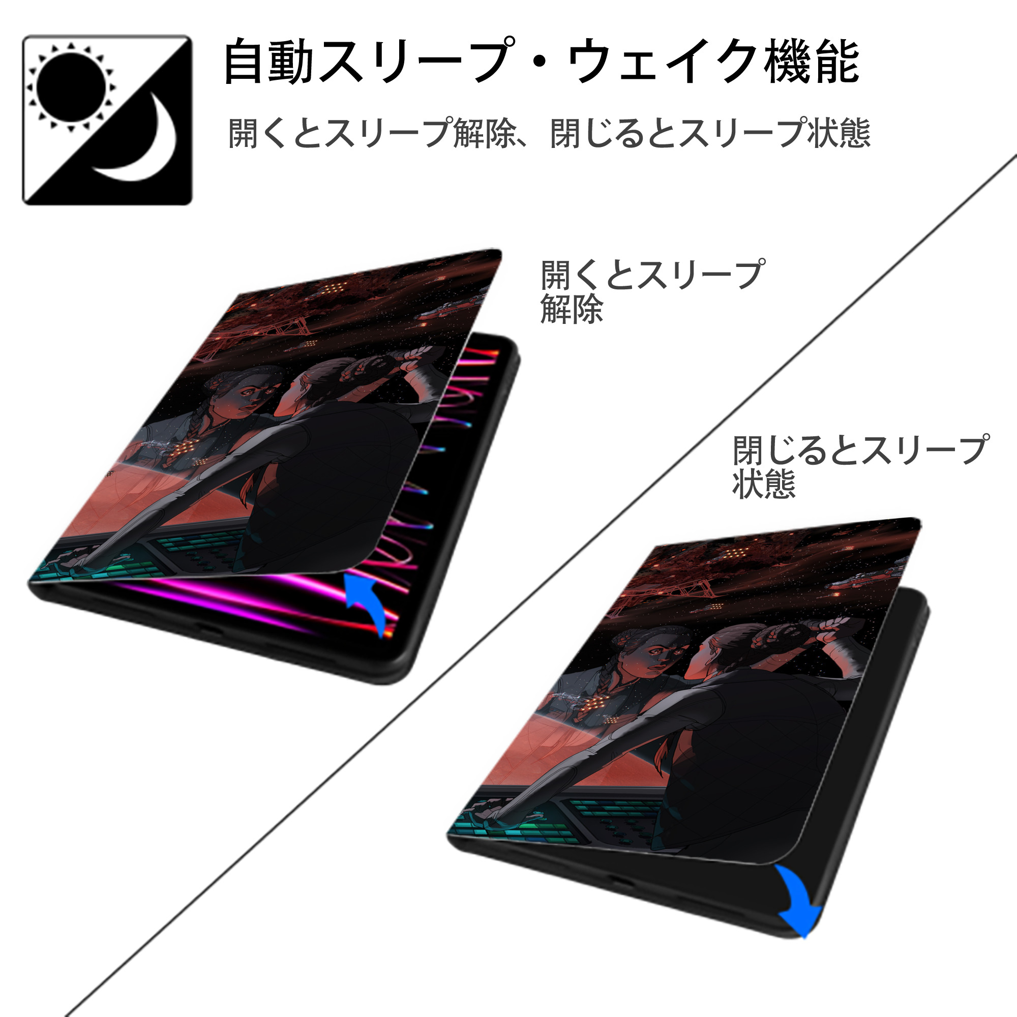 スター・ウォーズ Star Wars IPad ケース ブック型 PUレザー TPU 耐衝撃 軽量 薄型 ペン収納なし 全面保護 IPad 各モデル対応