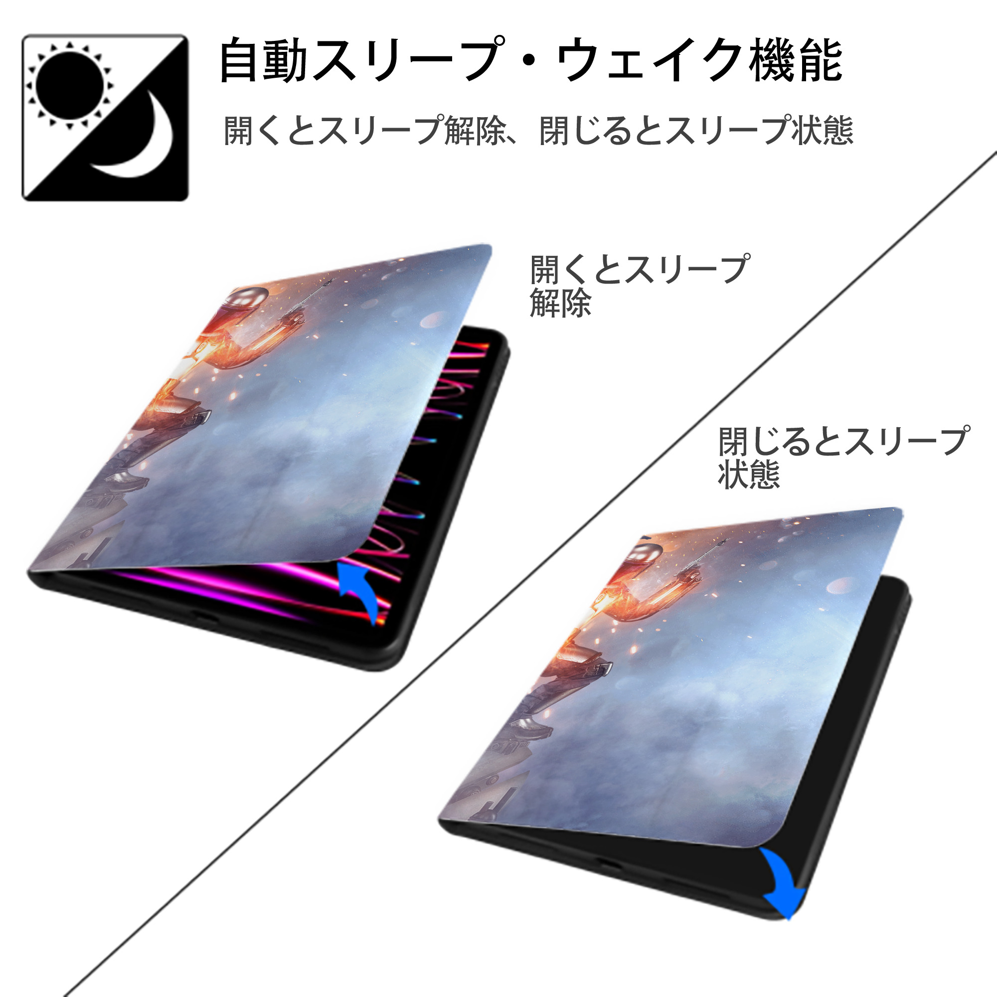 スター・ウォーズ Star Wars IPad ケース ブック型 PUレザー TPU 耐衝撃 軽量 薄型 ペン収納なし 全面保護 IPad 各モデル対応
