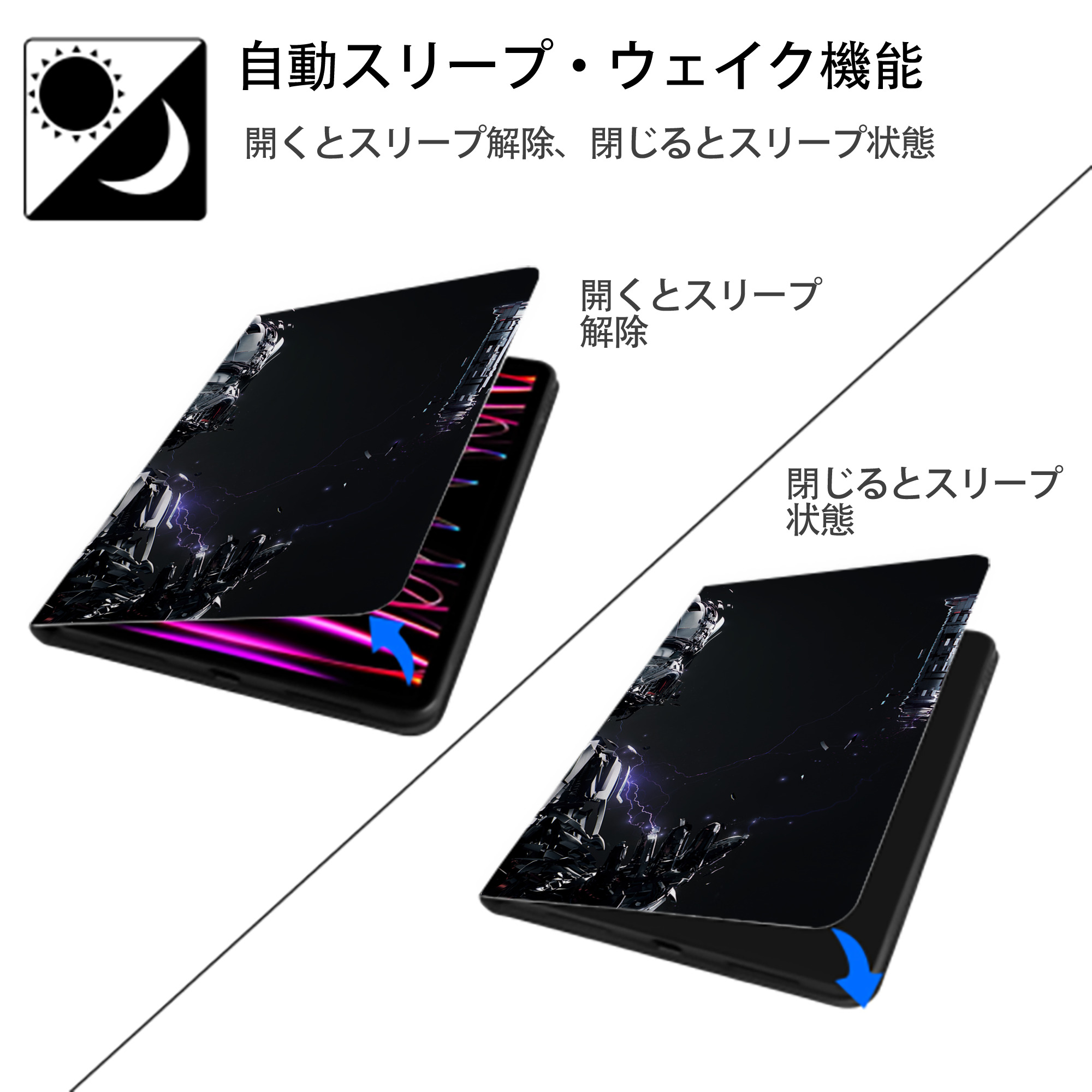 スター・ウォーズ Star Wars IPad ケース ブック型 PUレザー TPU 耐衝撃 軽量 薄型 ペン収納なし 全面保護 IPad 各モデル対応