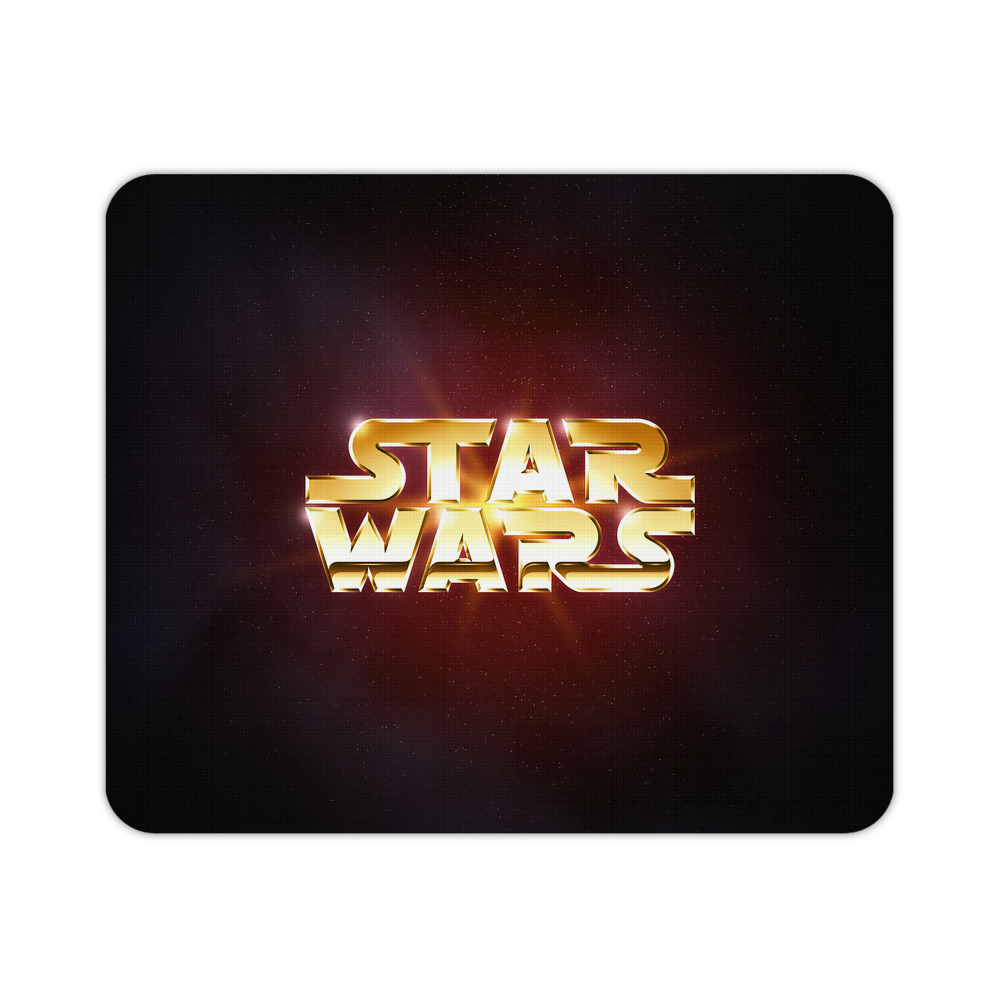 （画像用） スター・ウォーズ Star Wars マウスパッド ステッチ加工 ラバー素材 防水 滑り止め 超薄型 ゲーミング/オフィス対応