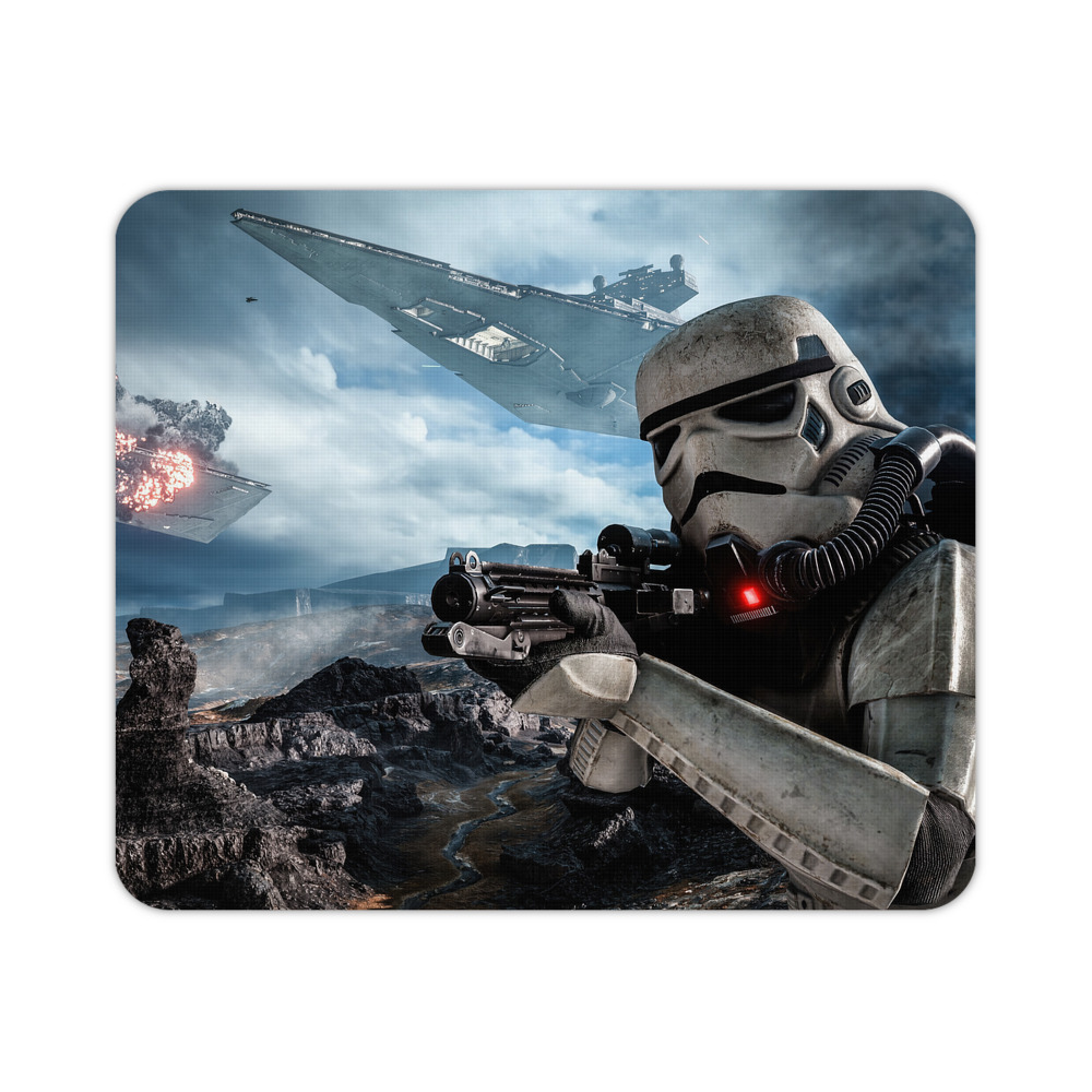 （画像用） スター・ウォーズ Star Wars マウスパッド ステッチ加工 ラバー素材 防水 滑り止め 超薄型 ゲーミング/オフィス対応
