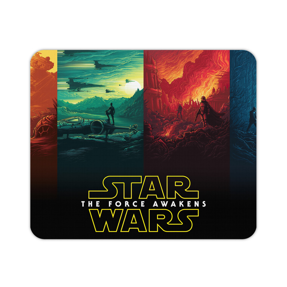 （画像用） スター・ウォーズ Star Wars マウスパッド ステッチ加工 ラバー素材 防水 滑り止め 超薄型 ゲーミング/オフィス対応